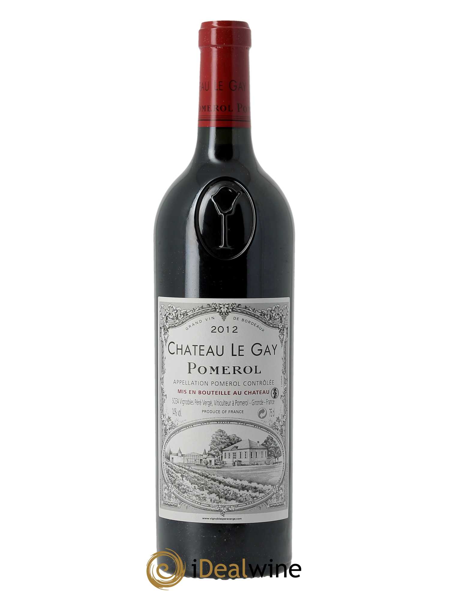 Château Le Gay (Cassetta in legno a partire da 6 bt) 2012 - Lotto di 1 bottiglia - 0