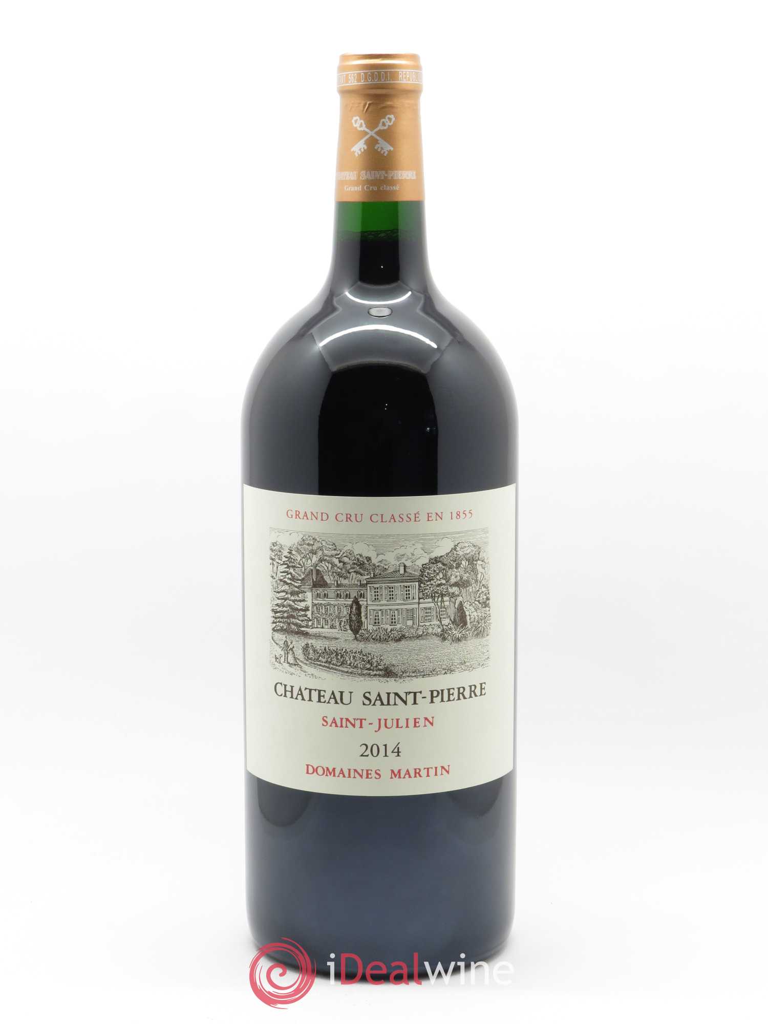 Château Saint-Pierre 4ème Grand Cru Classé 2014 - Lot de 1 double magnum - 0