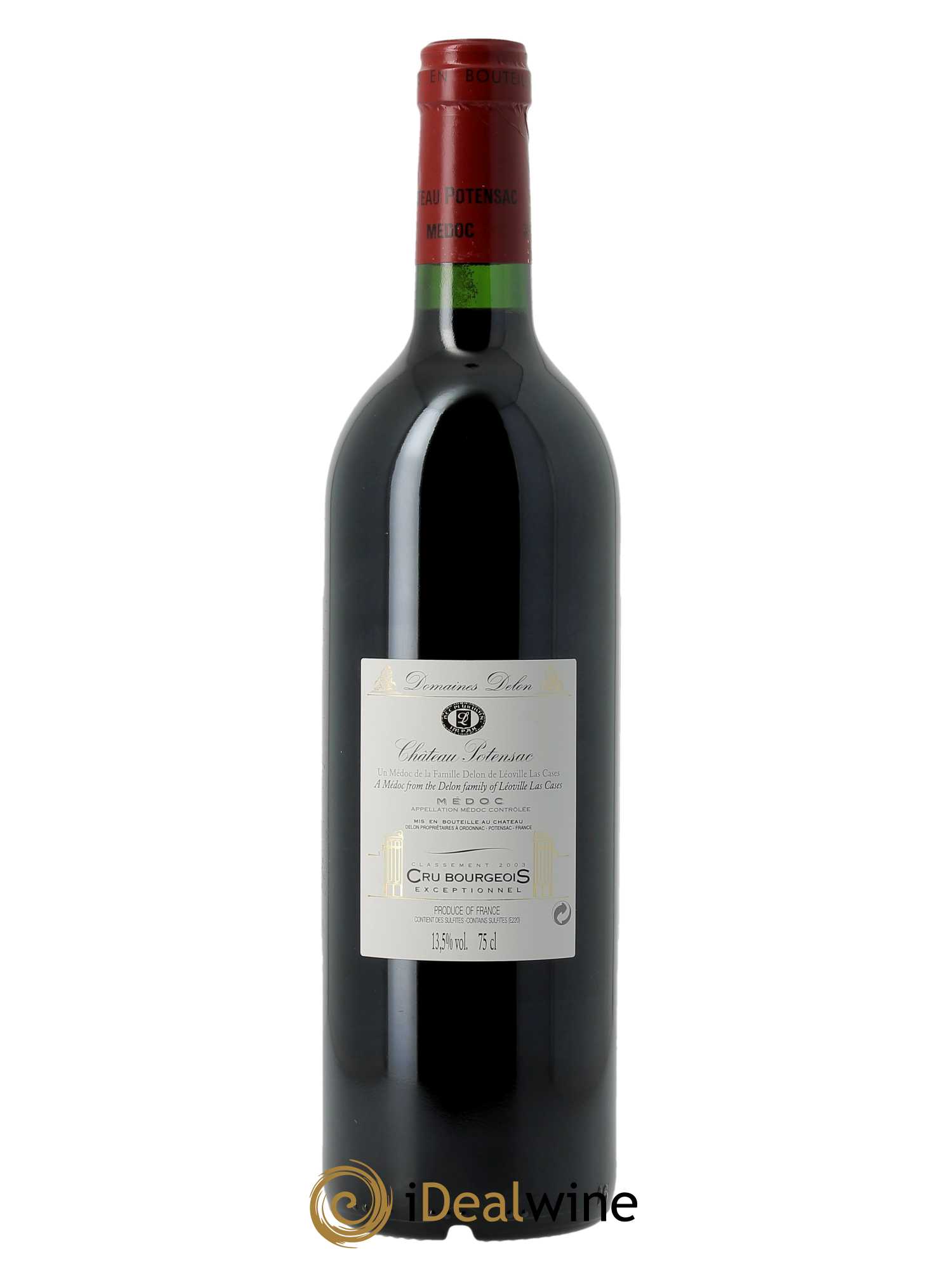 Château Potensac  2003 - Lot of 1 bottle - 1