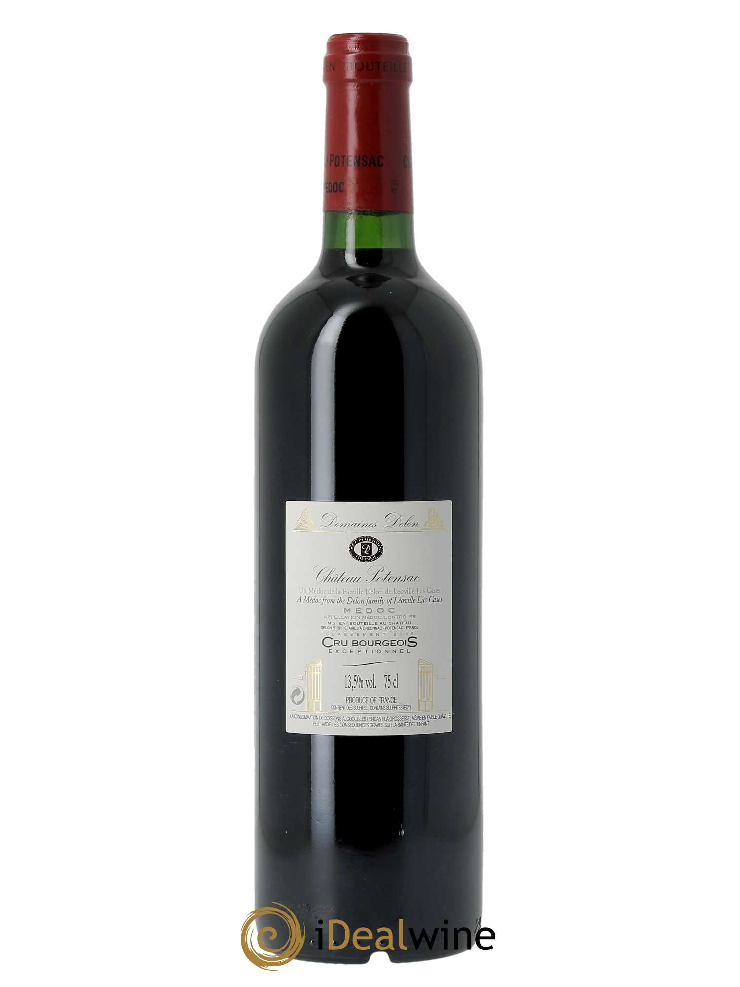 Château Potensac 2004 - Lot de 1 bouteille - 1