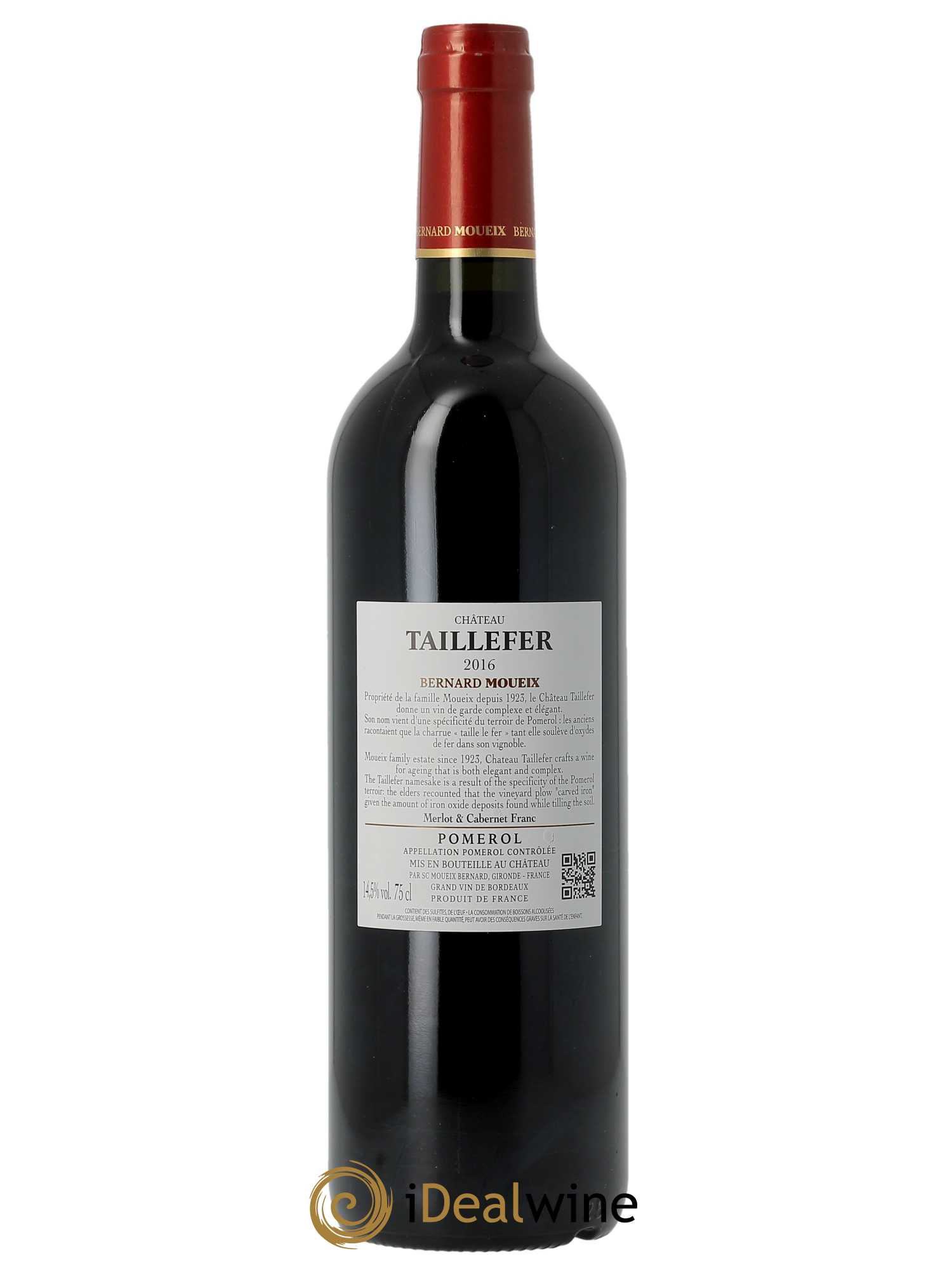 Château Taillefer 2016 - Lot of 1 bottle - 1