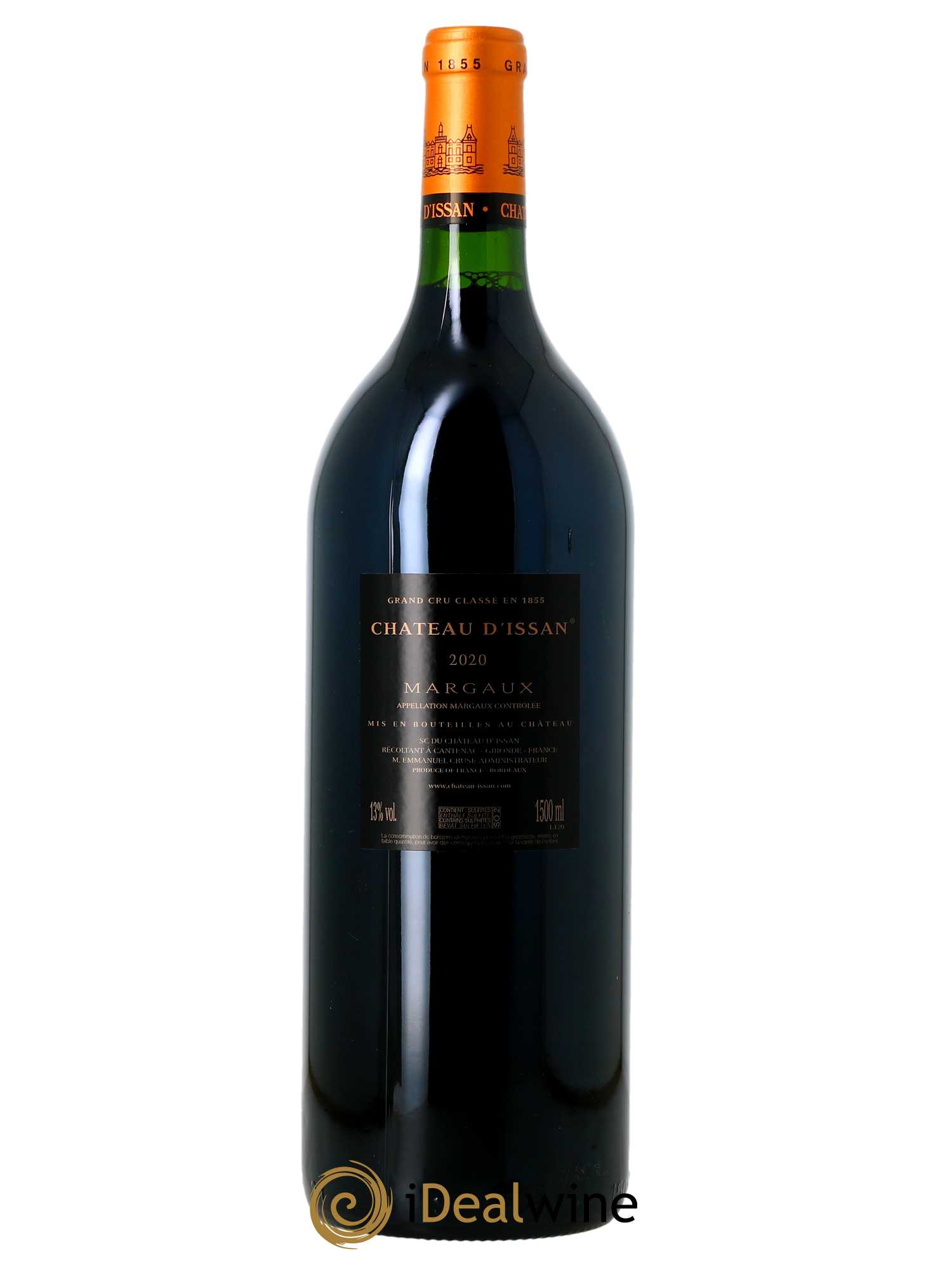Château d'Issan 3ème Grand Cru Classé (OWC if 6 MG) 2020 - Lot of 1 magnum - 1