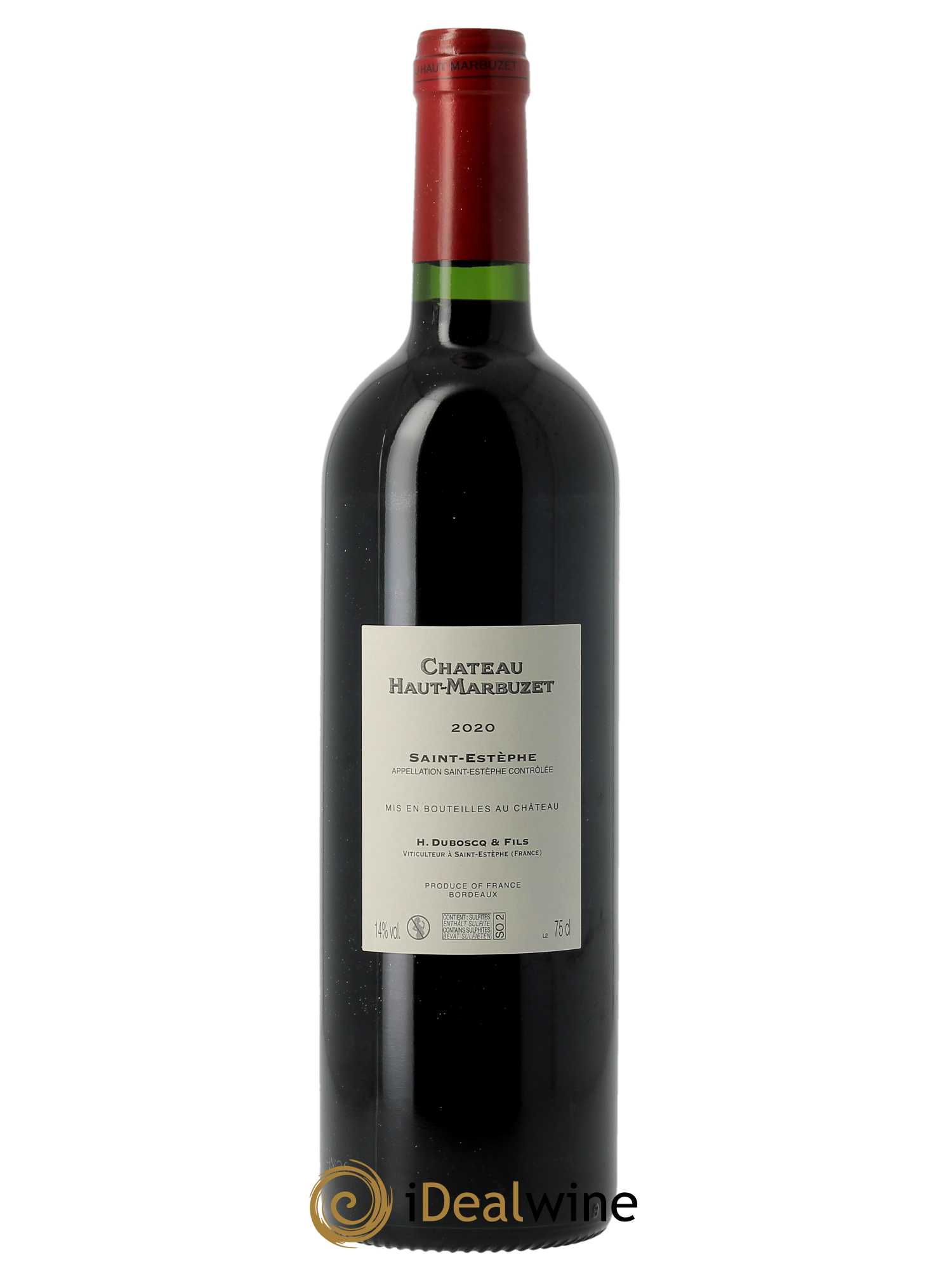Château Haut Marbuzet - 2020 - Lot of 1 bottle - 1