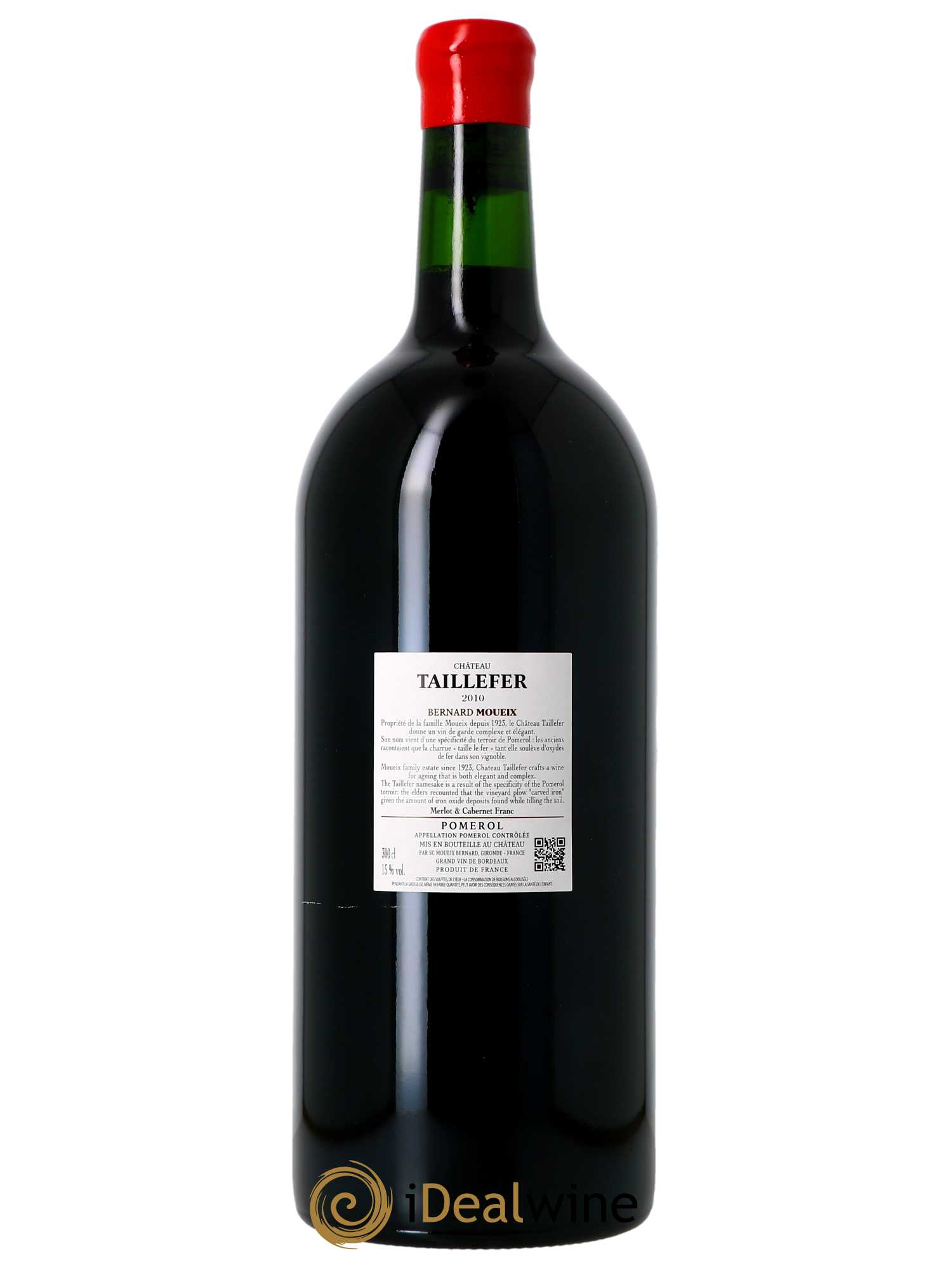 Château Taillefer 2010 - Lot de 1 double magnum - 1