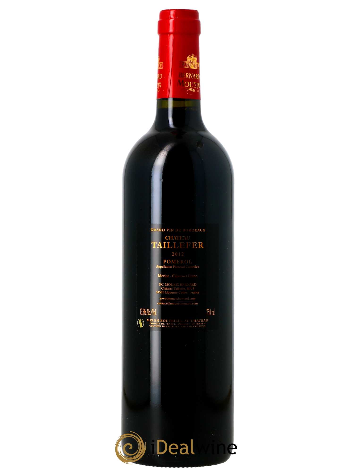 Château Taillefer - 2012 - Lot of 1 bottle - 1