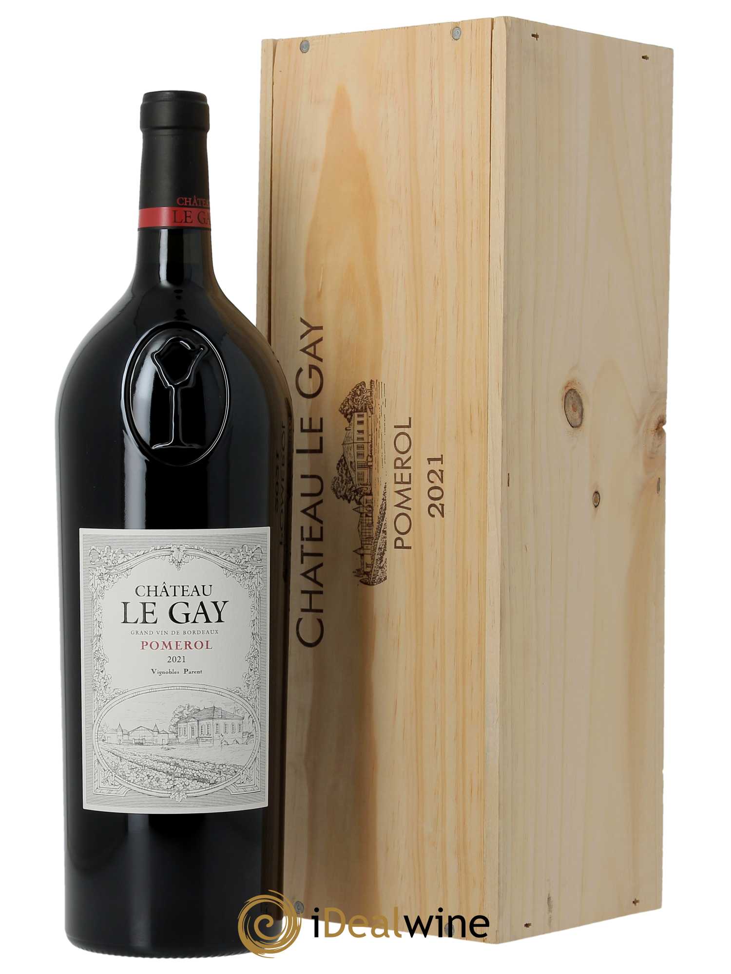 Château Le Gay (CBO à partir de 6 mgs) 2021 - Lot de 1 magnum - 0