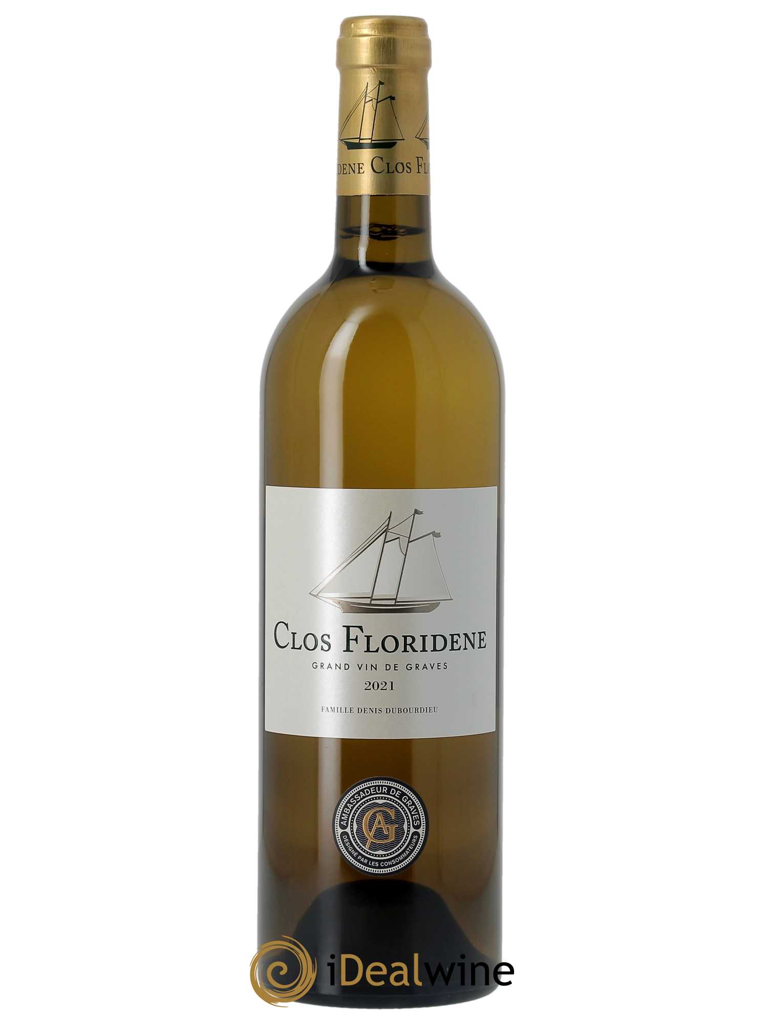 Clos Floridène (CBO à partir de 6 bts) 2021 - Lot de 1 bouteille - 0