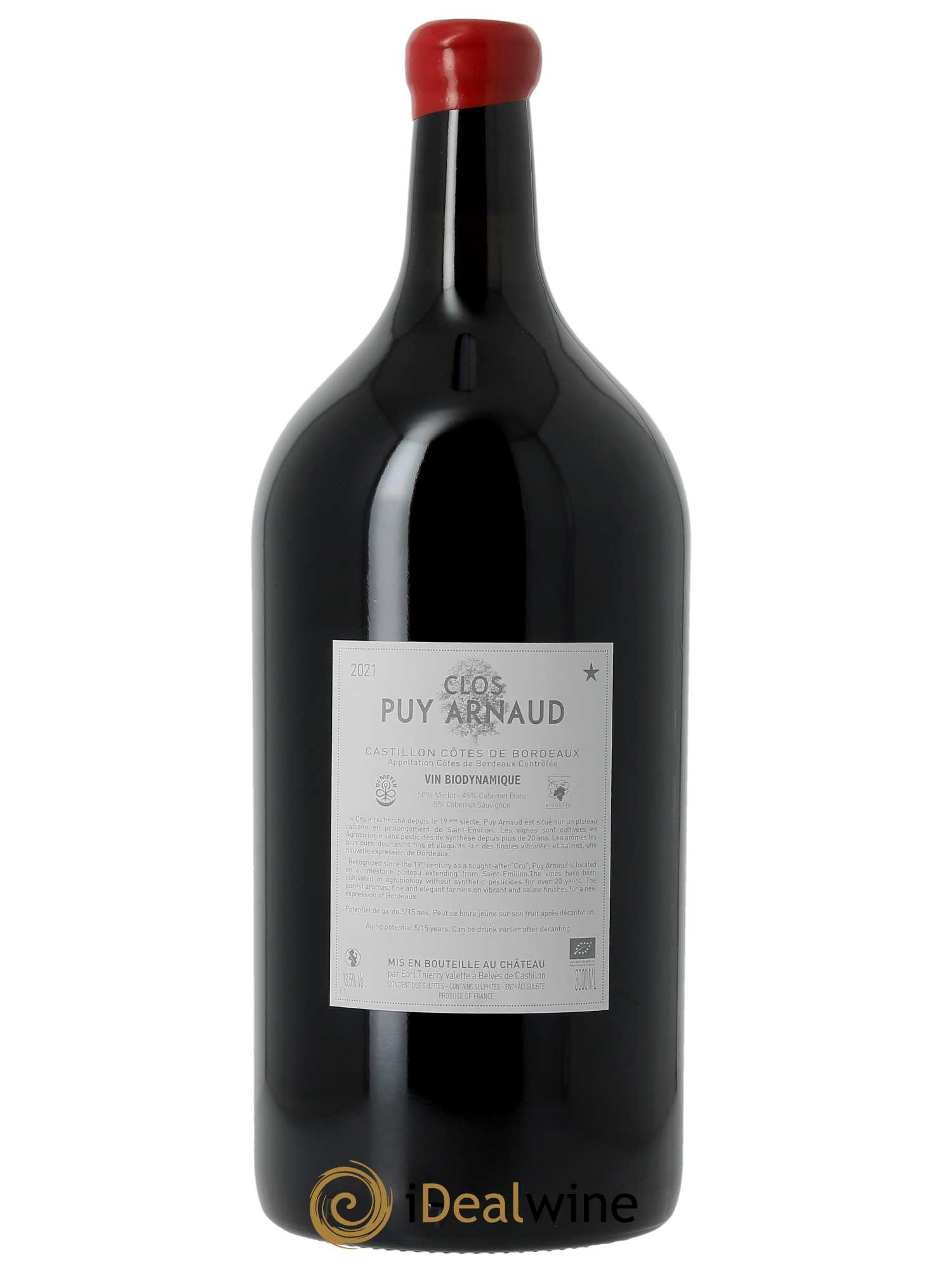 Clos Puy Arnaud 2021 - Lot de 1 double magnum - 2