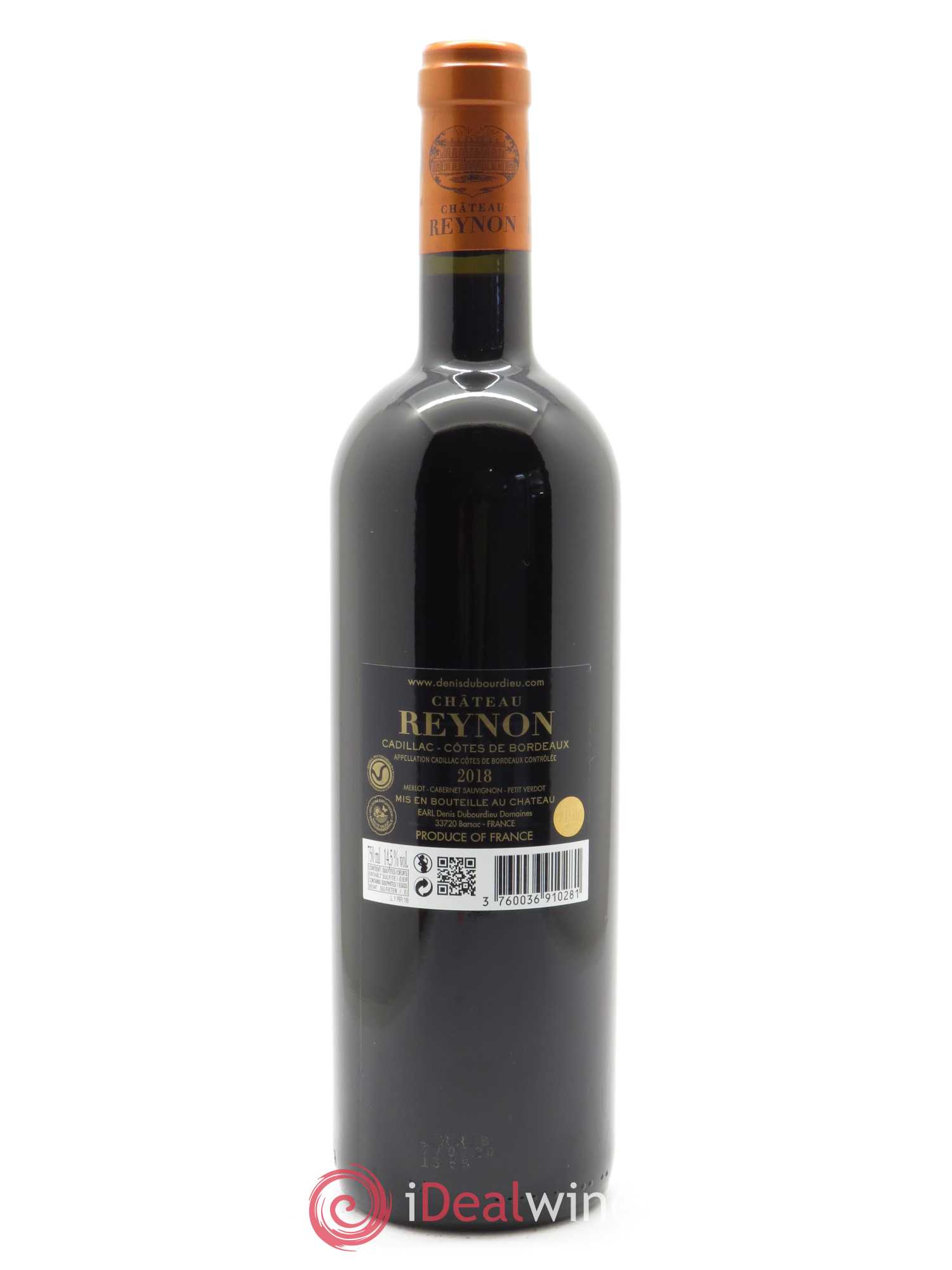 Château Reynon 2018 - Lot de 1 bouteille - 1