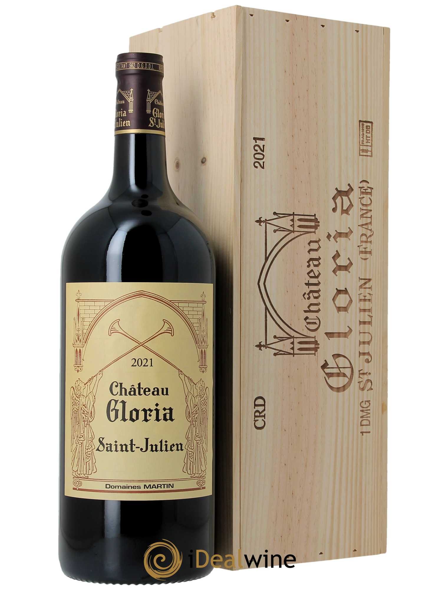Château Gloria 2021 - Lot de 1 double magnum - 0