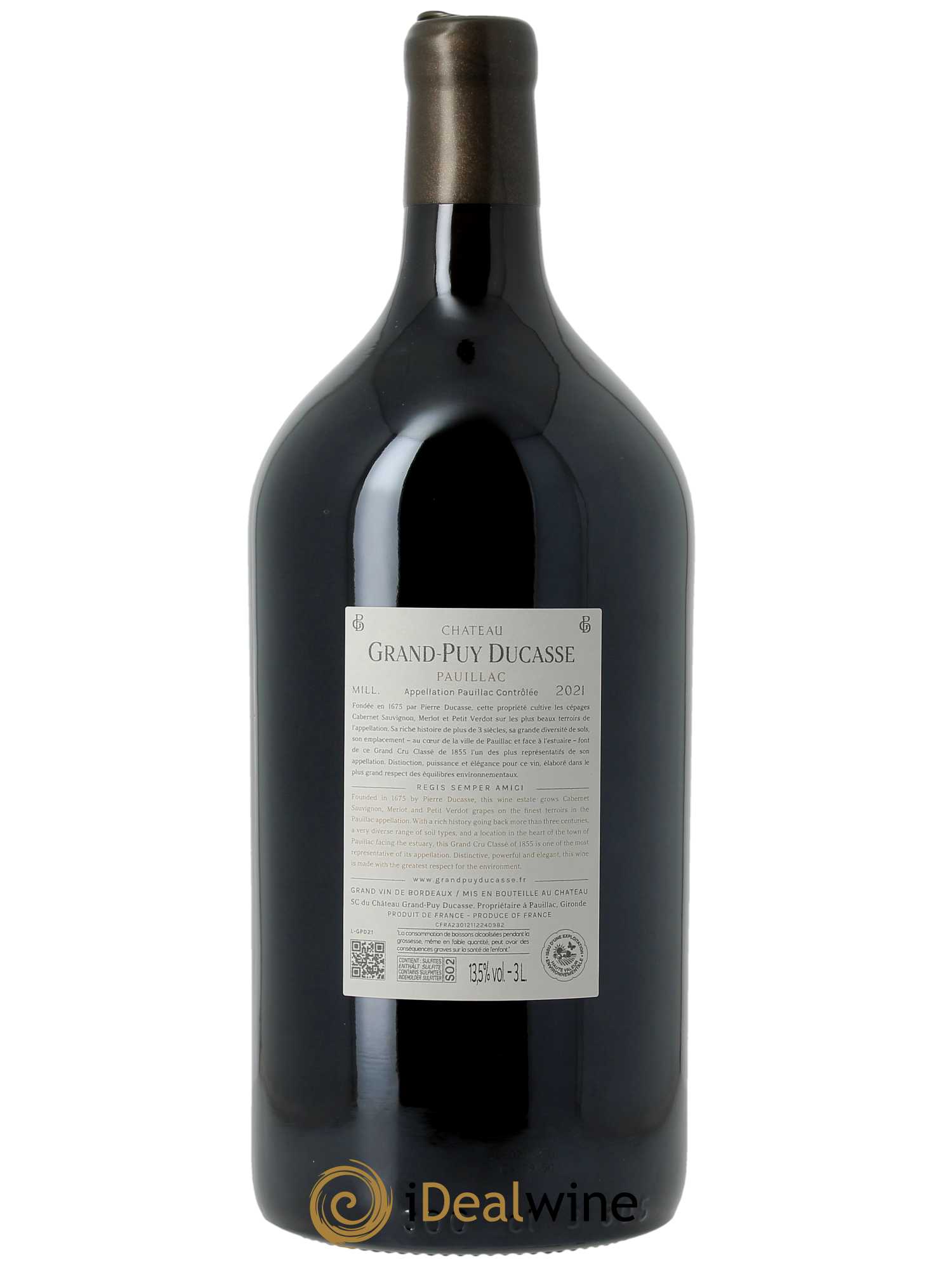 Château Grand Puy Ducasse 5ème Grand Cru Classé  2021 - Lot de 1 double magnum - 2