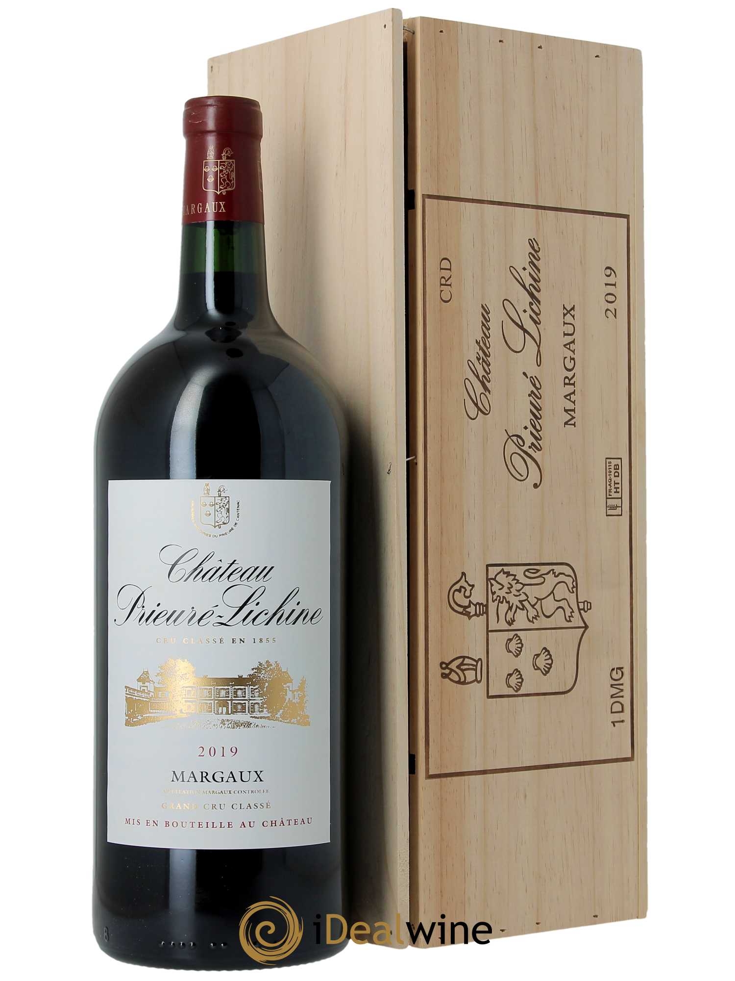 Château Prieuré Lichine 4ème Grand Cru Classé 2019 - Lot de 1 double magnum - 0
