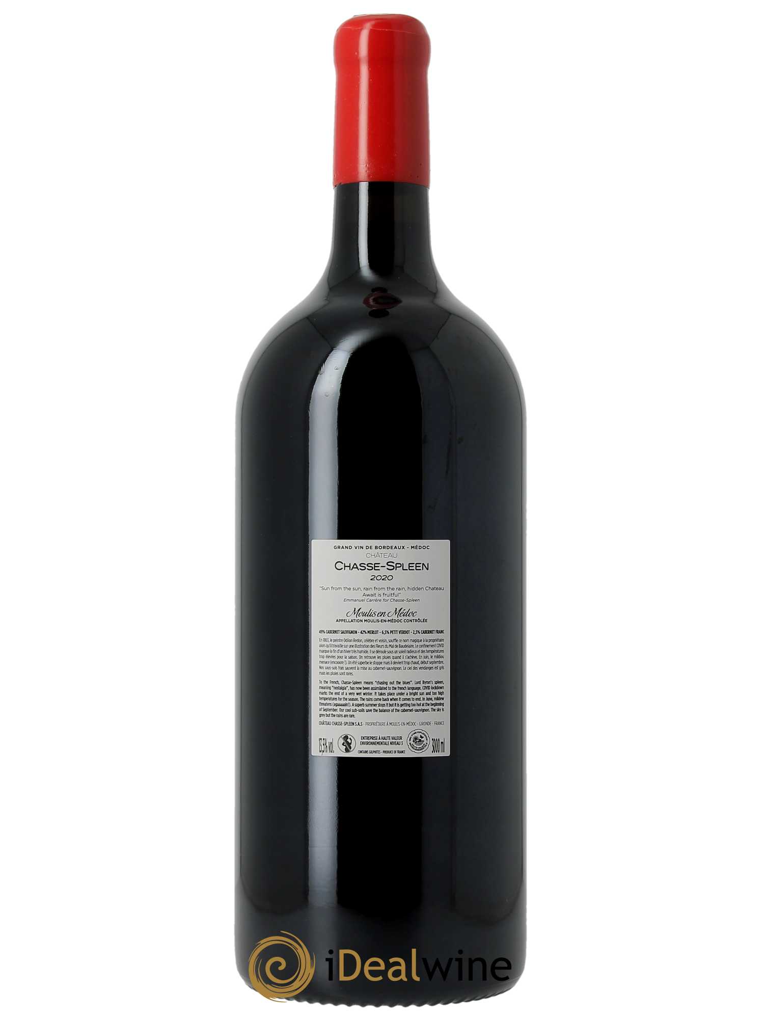 Château Chasse Spleen 2020 - Lot of 1 double magnum - 2