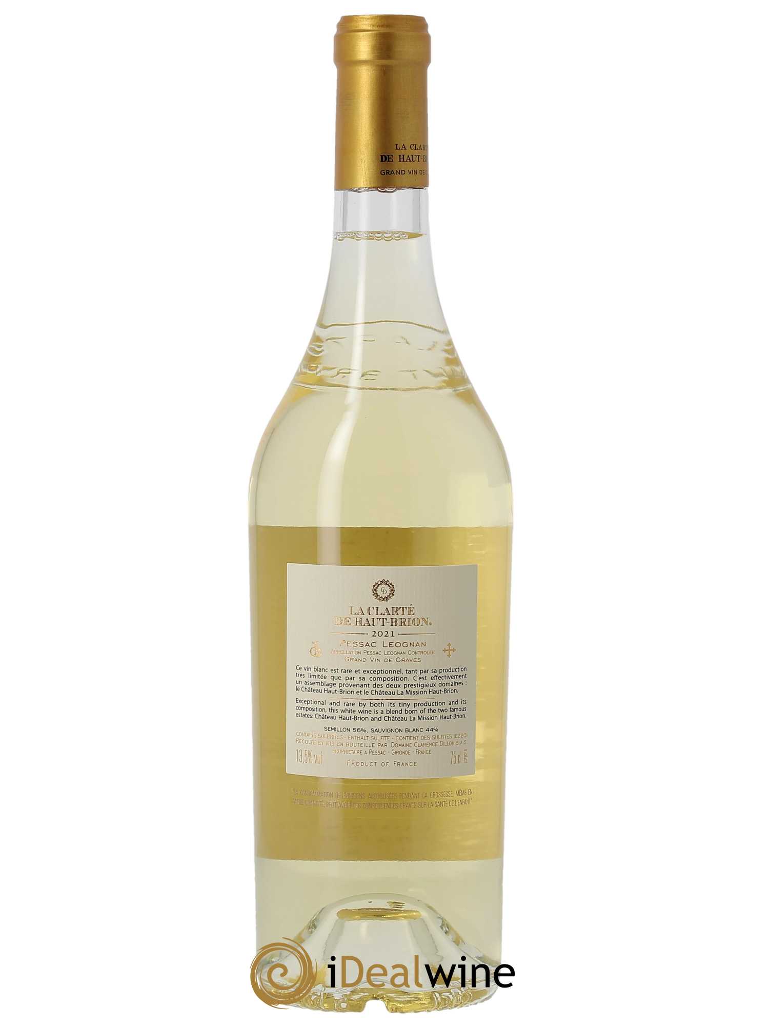 La Clarté de Haut Brion Second Vin (OWC if 6 bt) 2021 - Lot of 1 bottle - 1