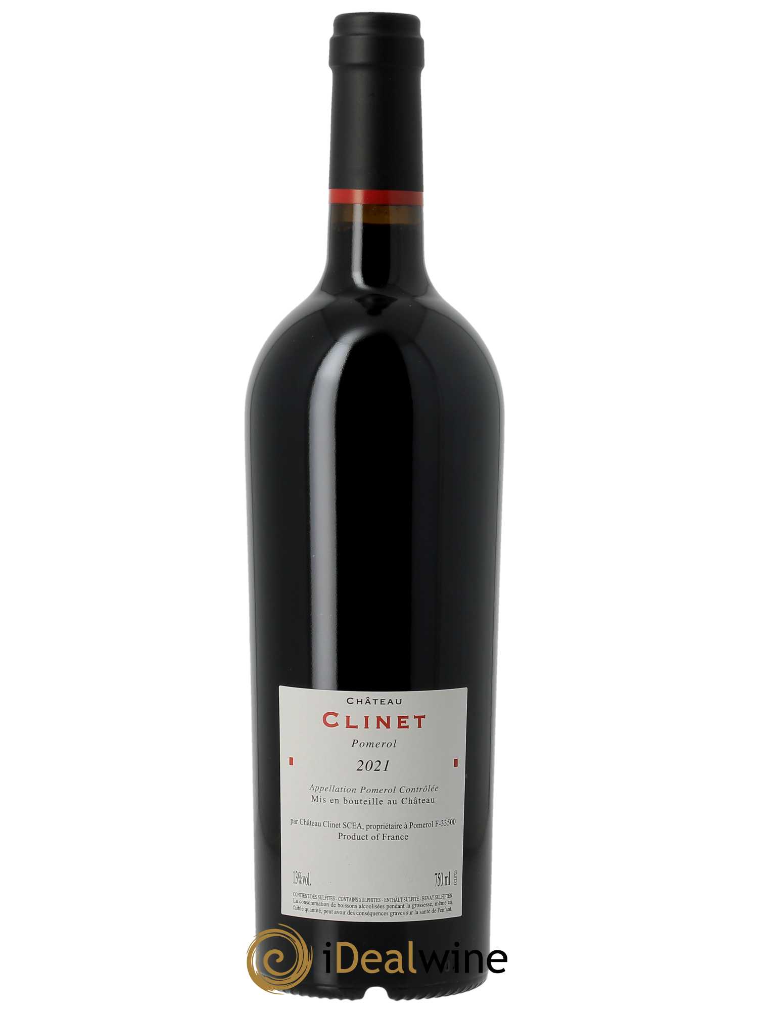 Château Clinet (CBO à partir de 3 bts) 2021 - Lot de 1 bouteille - 1