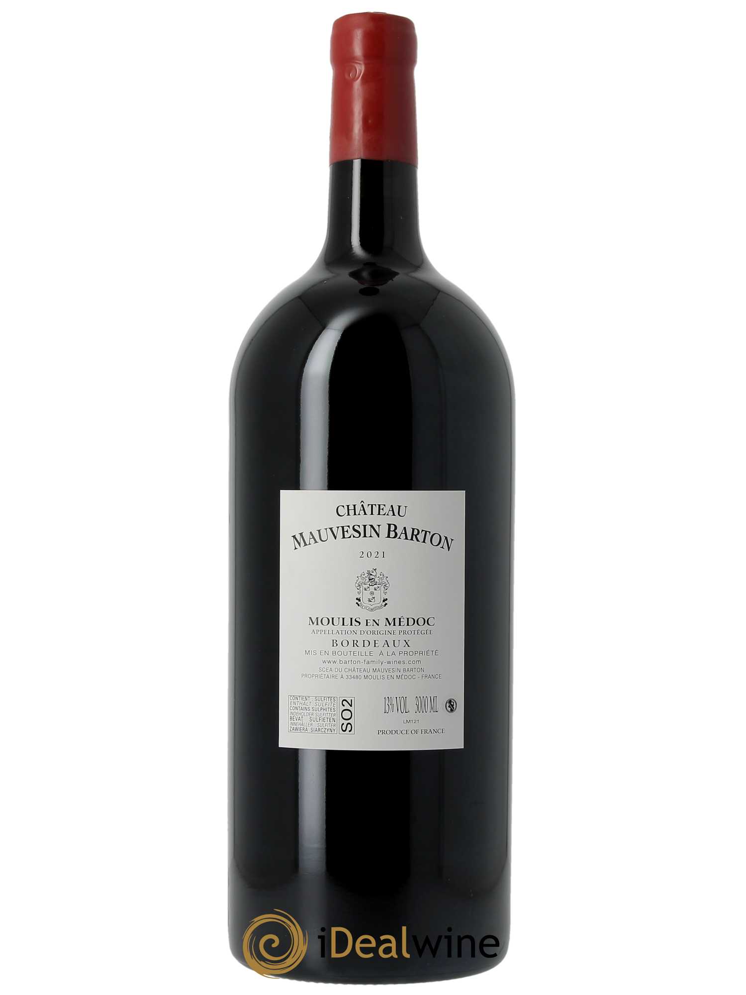 Château Mauvesin Barton 2021 - Lot of 1 double magnum - 2
