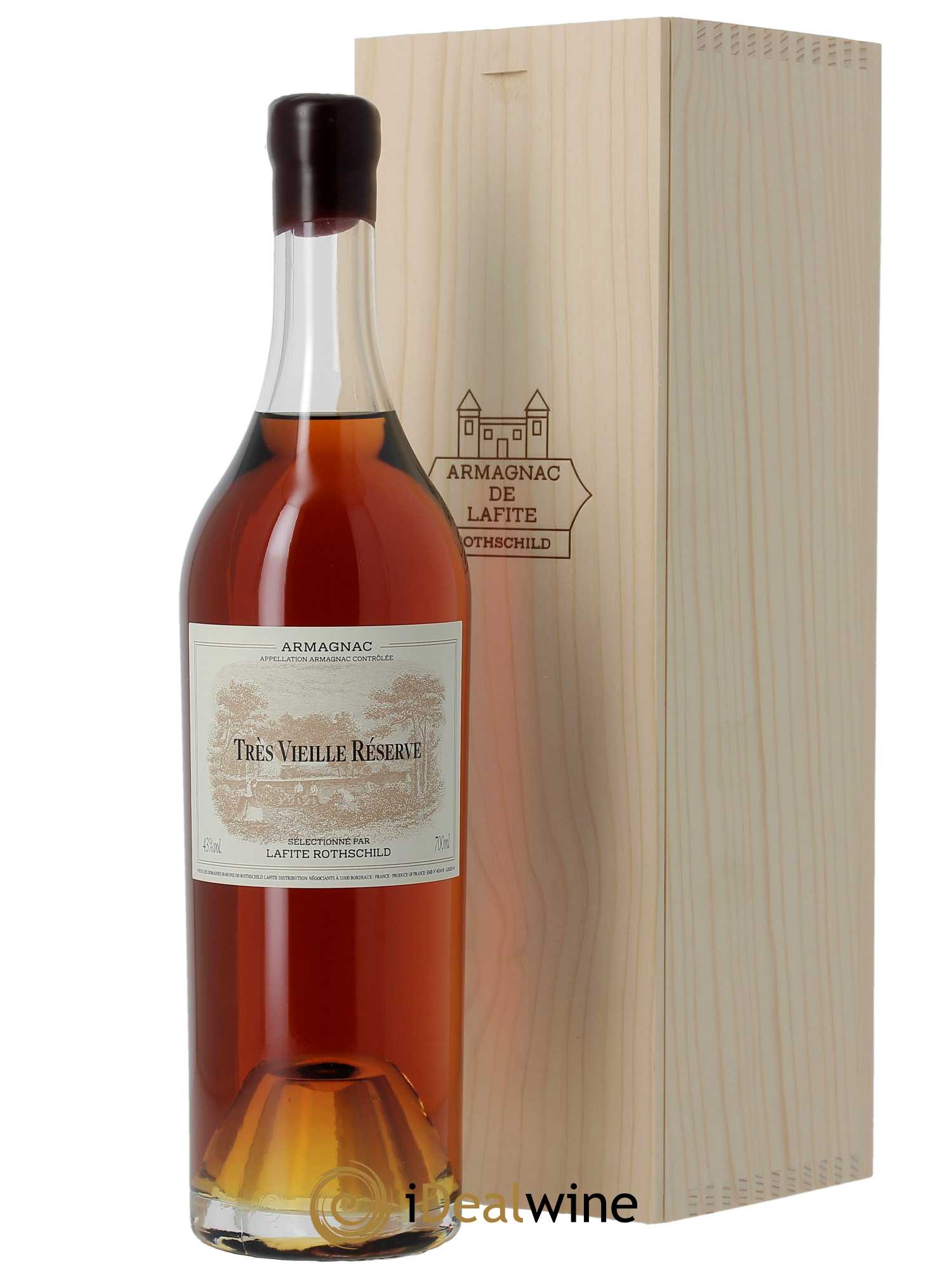 Armagnac Lafite Rothschild Très Vieille Réserve - Posten von 1 Flasche - 0