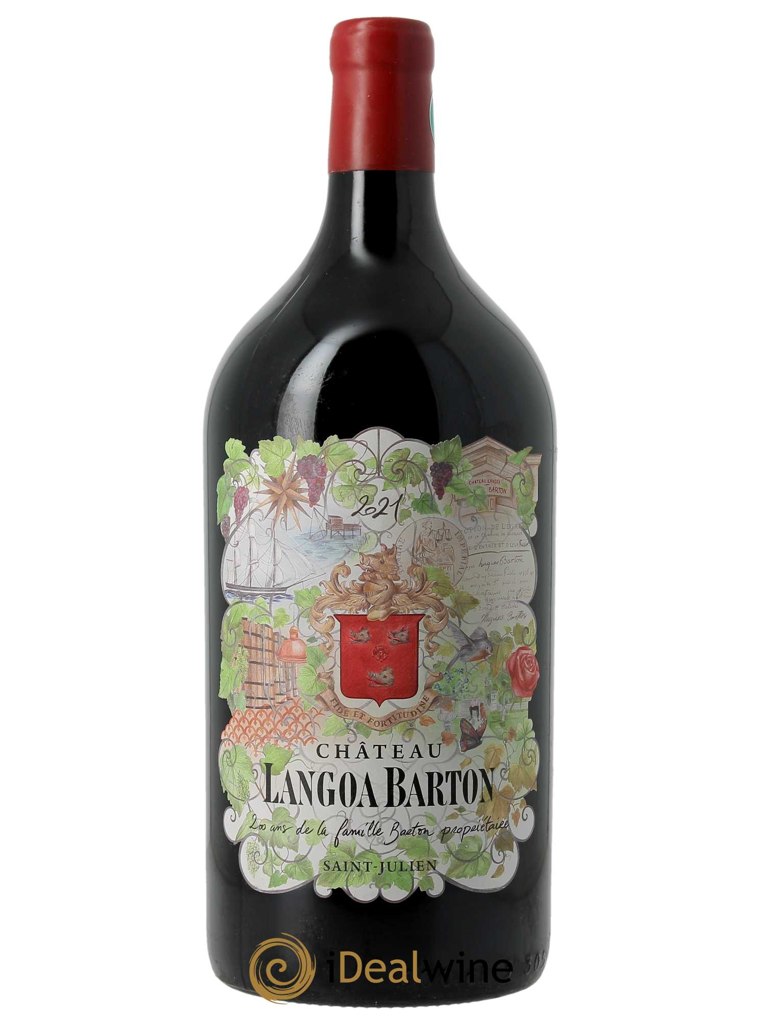 Château Langoa Barton 3ème Grand Cru Classé 2021 - Lot of 1 double magnum - 1