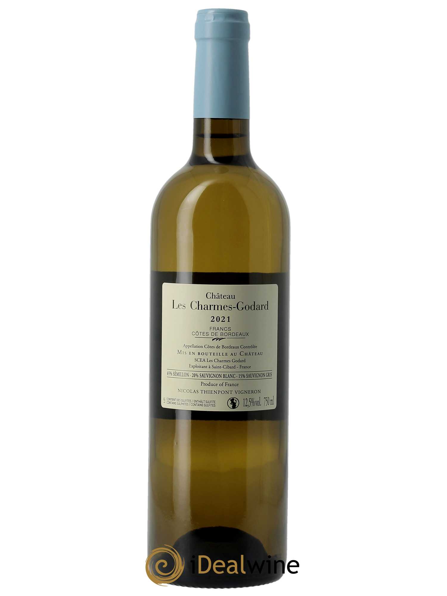 Château Les Charmes-Godard  2021 - Lot of 1 bottle - 1