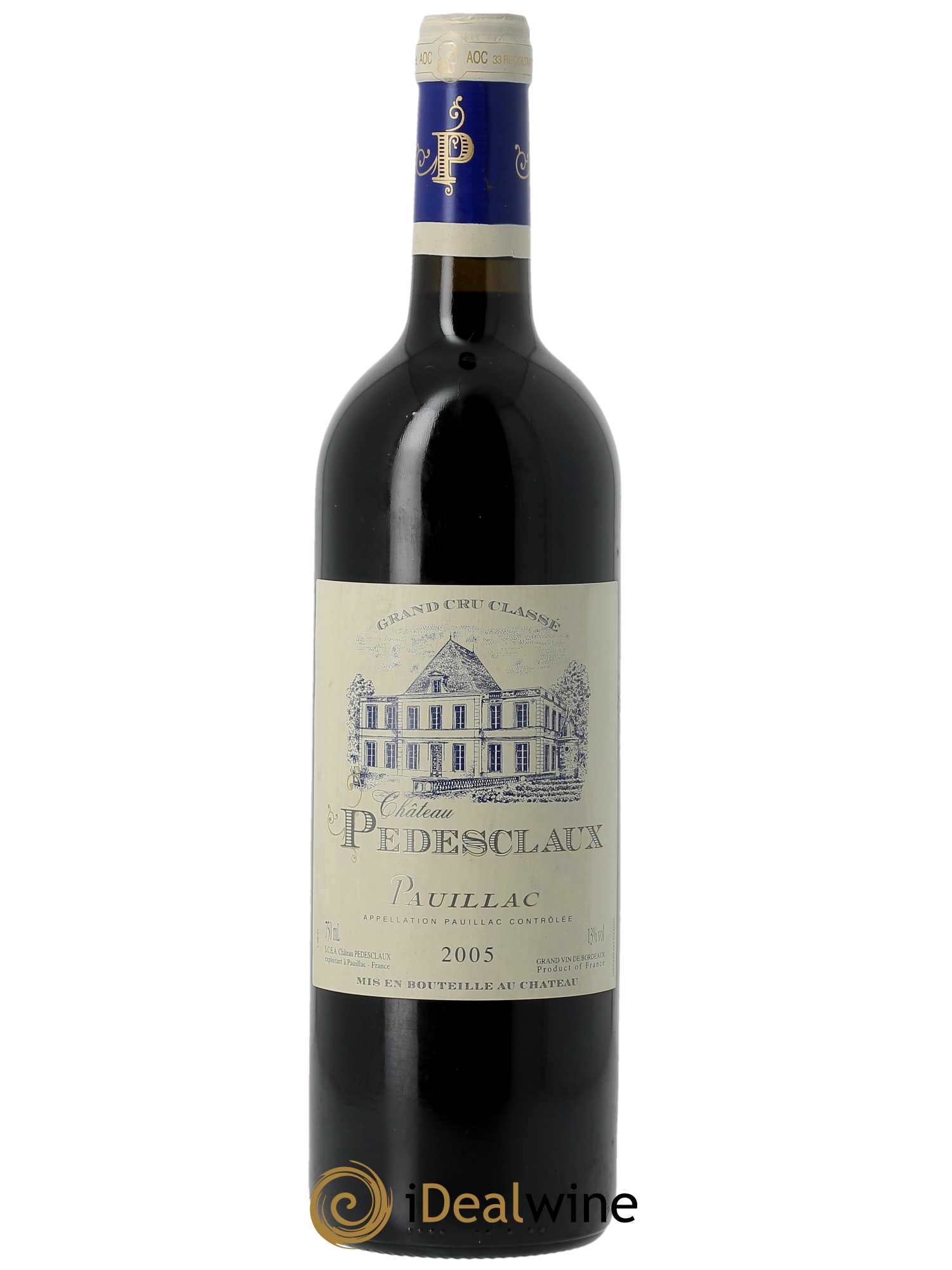 Château Pedesclaux 5ème Grand Cru Classé 2005 - Lot de 1 bouteille - 0