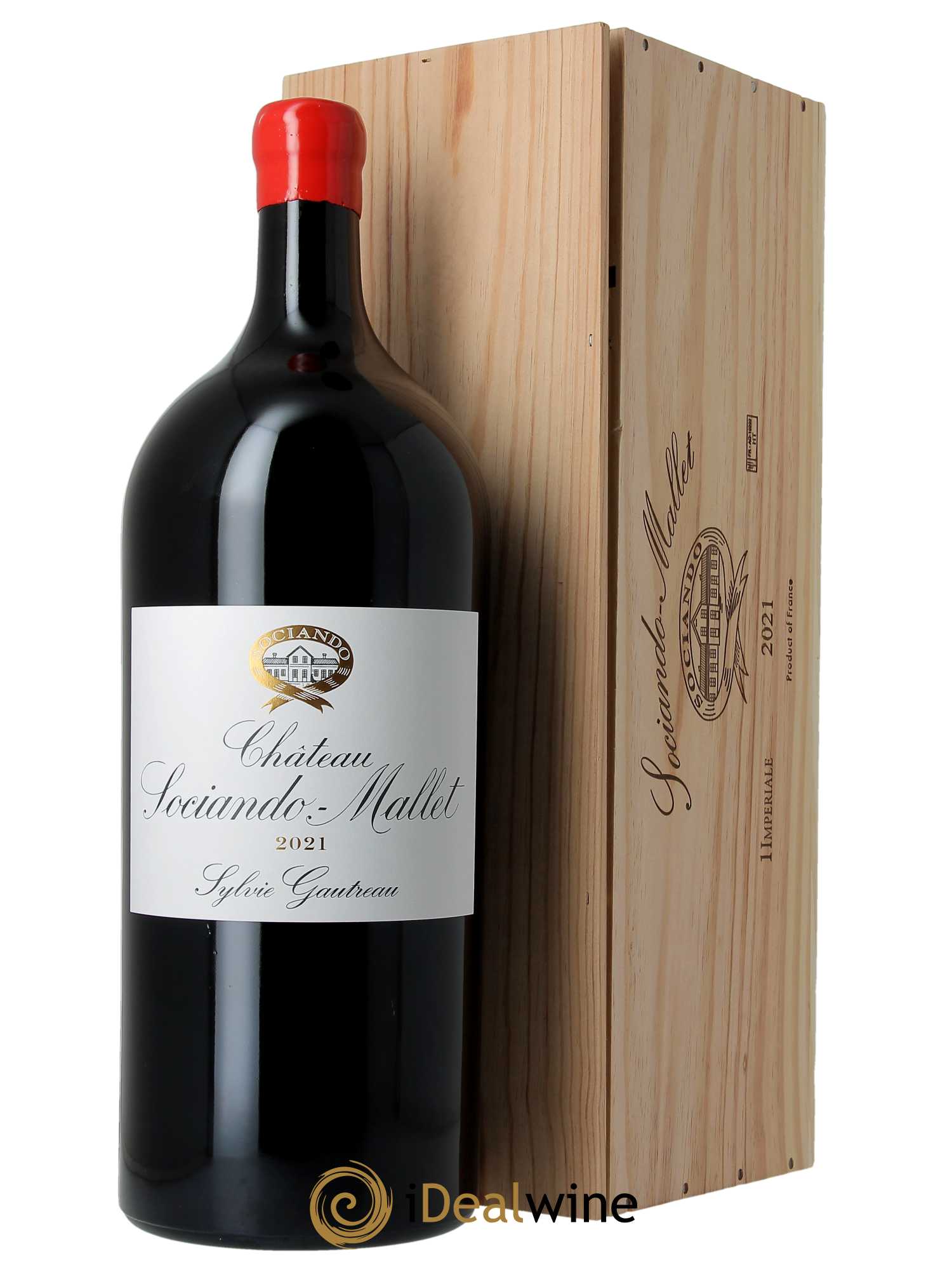 Château Sociando Mallet 2021 - Lot de 1 impériale - 0