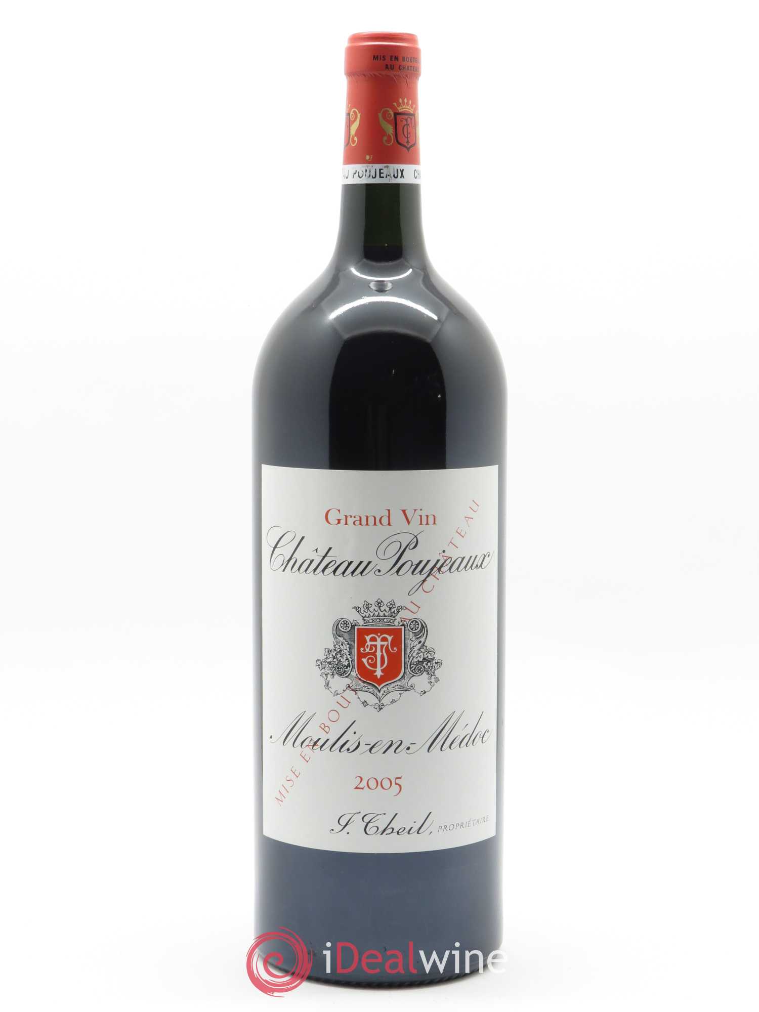 Château Poujeaux (CBO à partir de 6 mgs) 2005 - Lot de 1 magnum - 0
