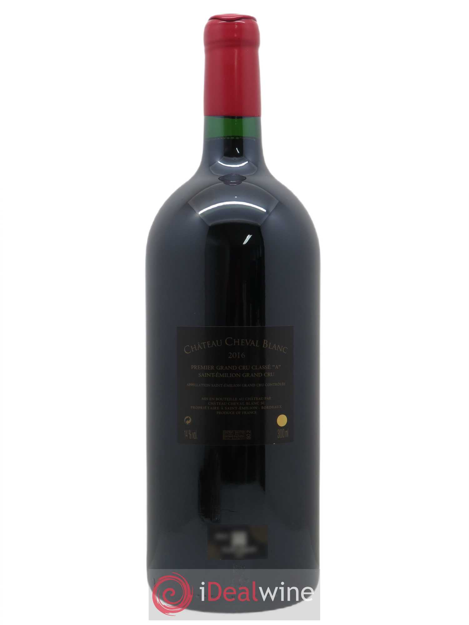 Château Cheval Blanc 1er Grand Cru Classé A (CBO à partir de 1 bt) 2016 - Lotto di 1 jéroboam - 1