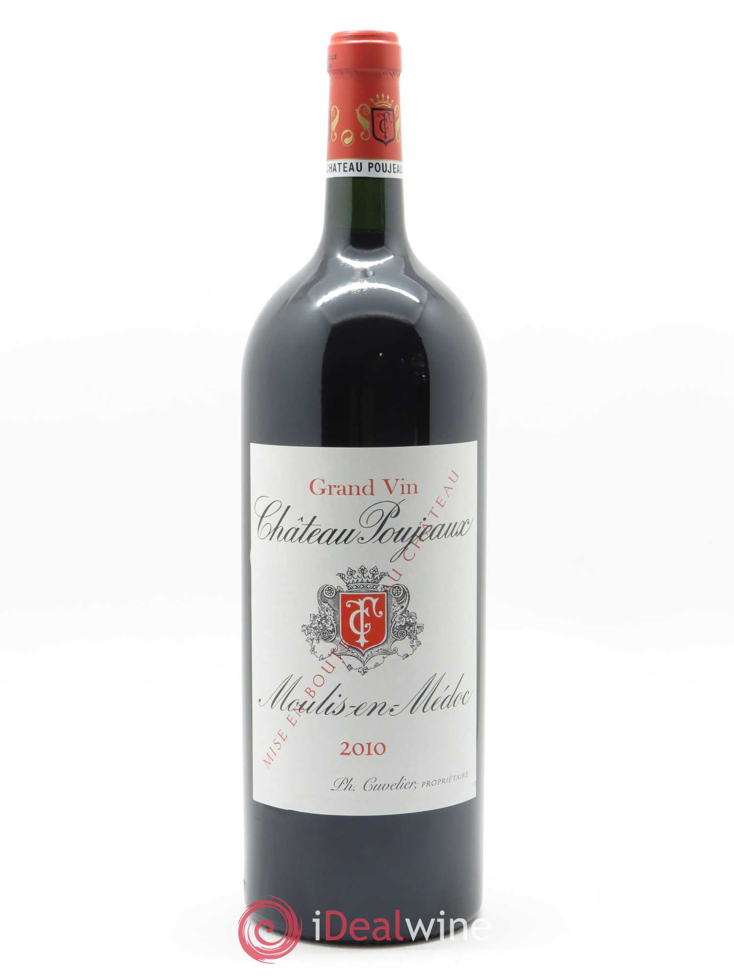 Château Poujeaux (CBO à partir de 6 mgs) 2010 - Posten von 1 Magnum - 0
