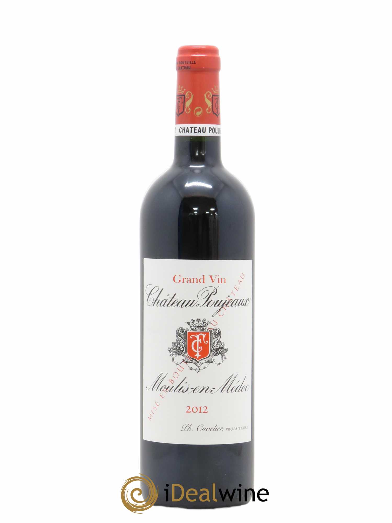 Château Poujeaux 2012 - Lot de 1 bouteille - 0