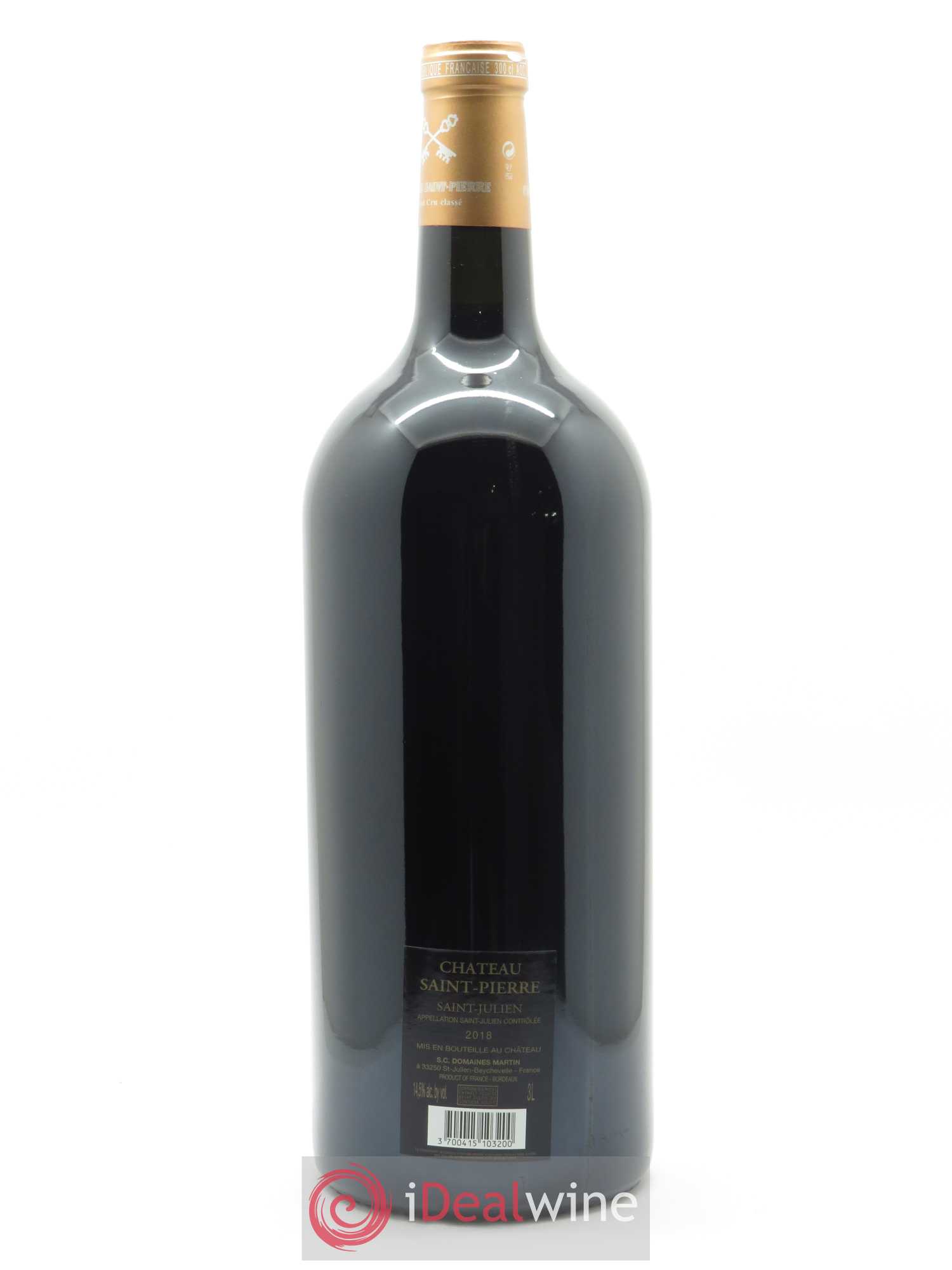Château Saint-Pierre 4ème Grand Cru Classé 2018 - Lot de 1 double magnum - 1