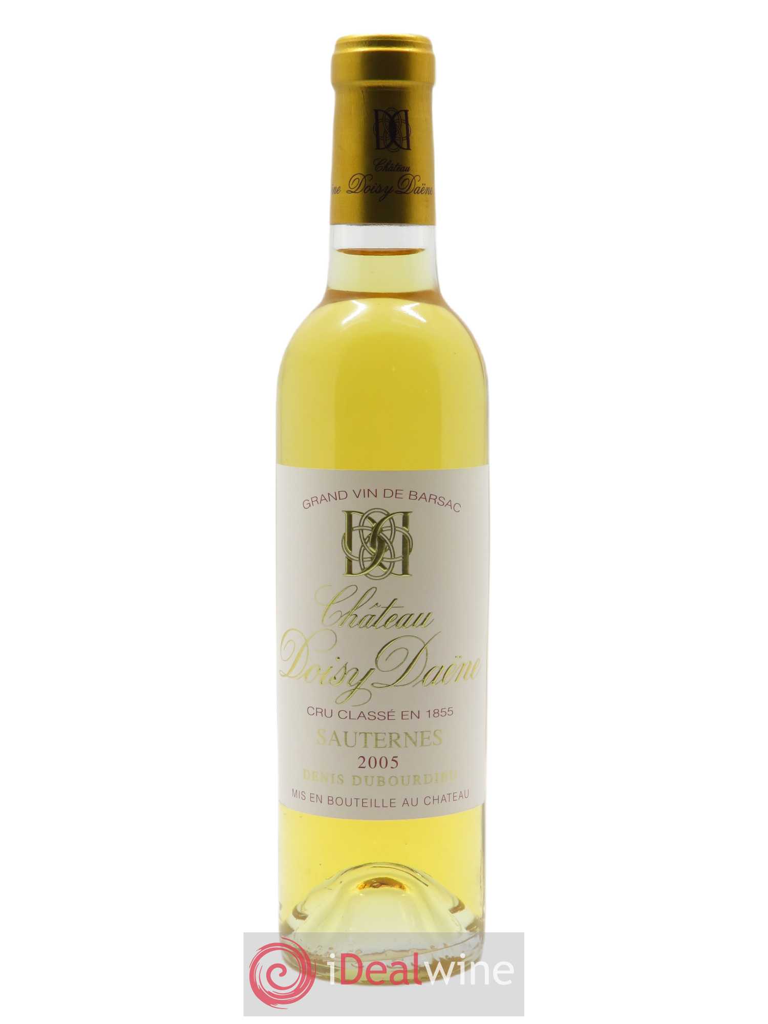 Château Doisy Daëne 2ème Grand Cru Classé 2005 - Lot de 1 demi bouteille - 0