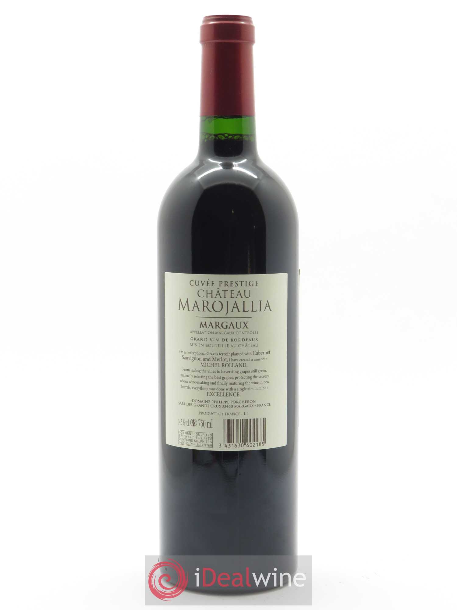 Marojallia 2018 - Lot de 1 bouteille - 1