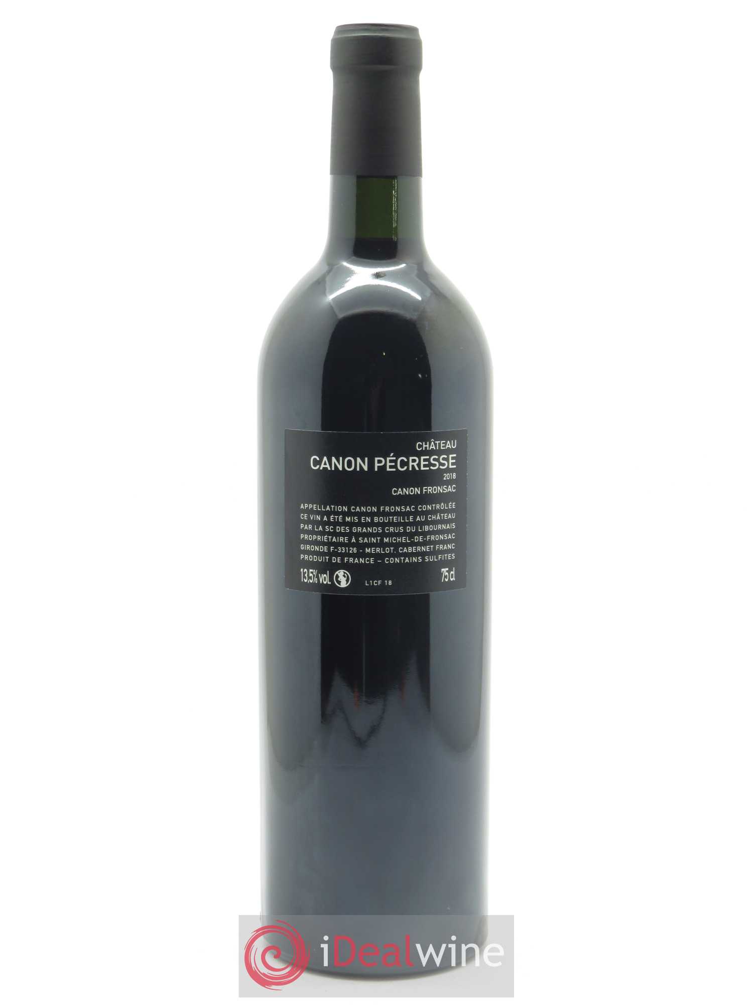 Château Canon Pécresse 2018 - Lot of 1 bottle - 1
