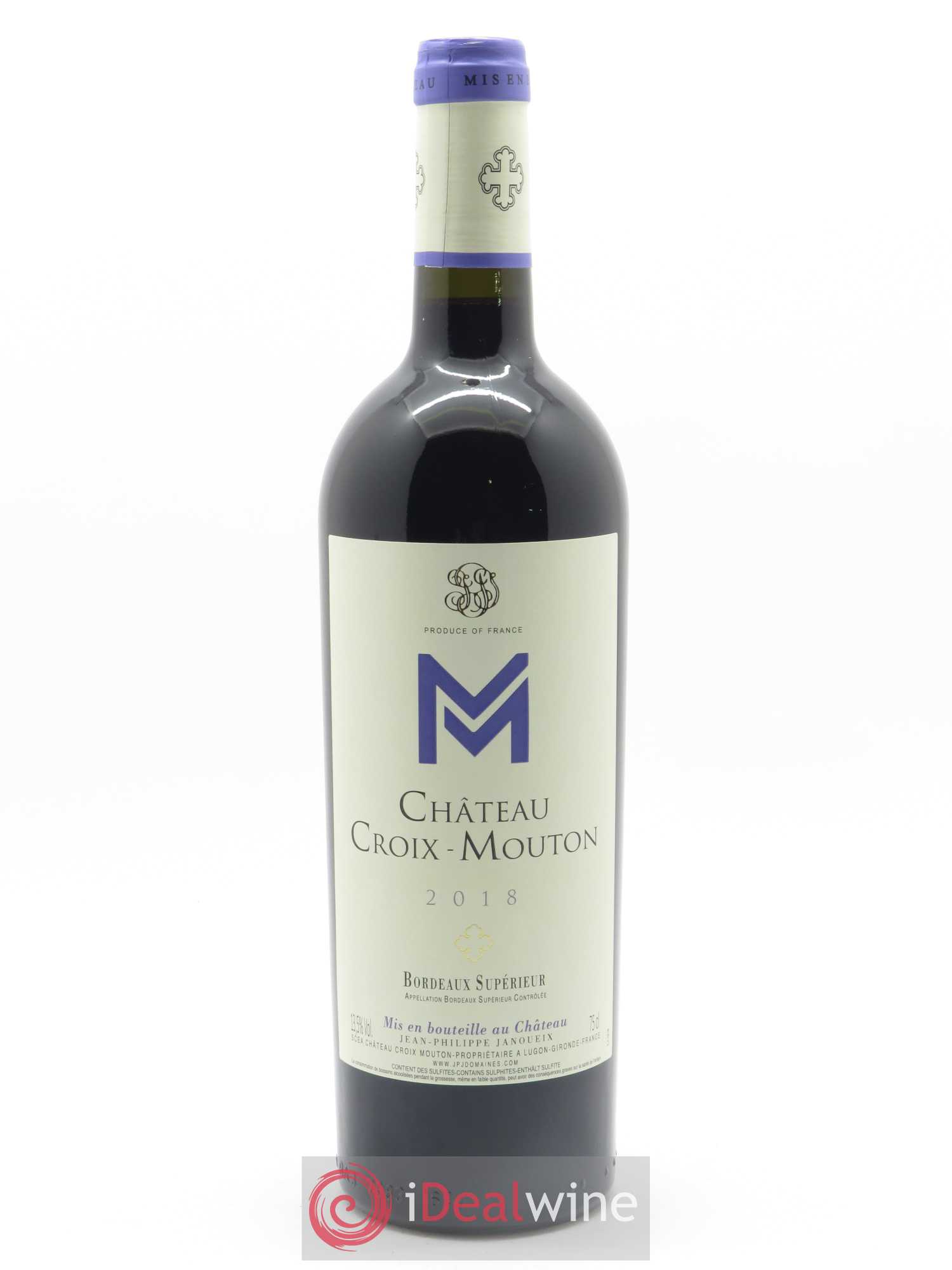 Château Croix Mouton 2018 - Lot de 1 bouteille - 0