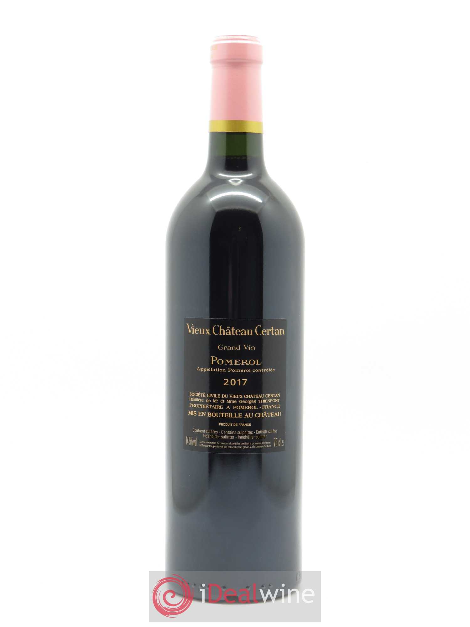 Vieux Château Certan (CBO à partir de 6 bts) 2017 - Lot de 1 bouteille - 1