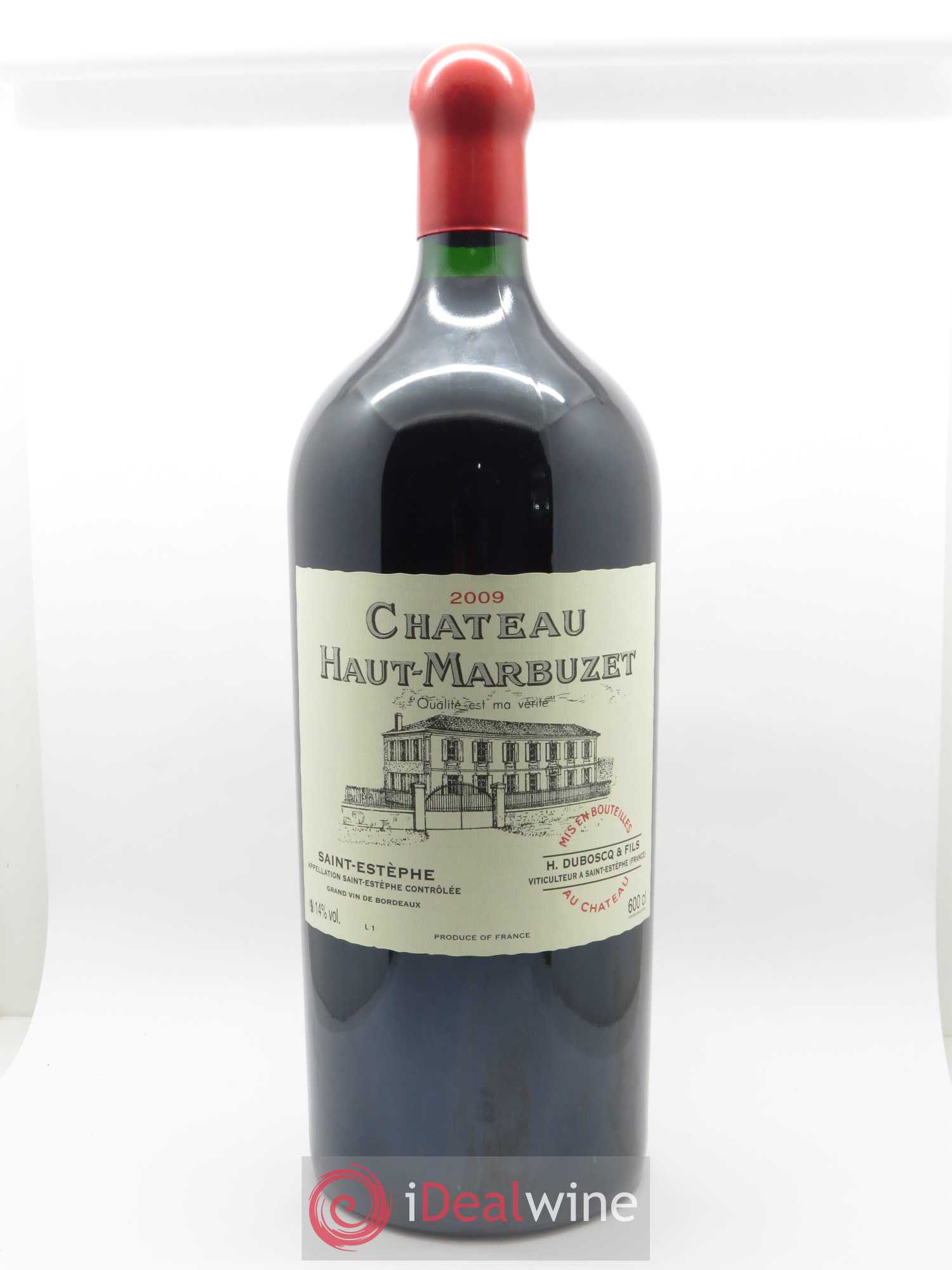Château Haut Marbuzet 2009 - Lot de 1 impériale - 0