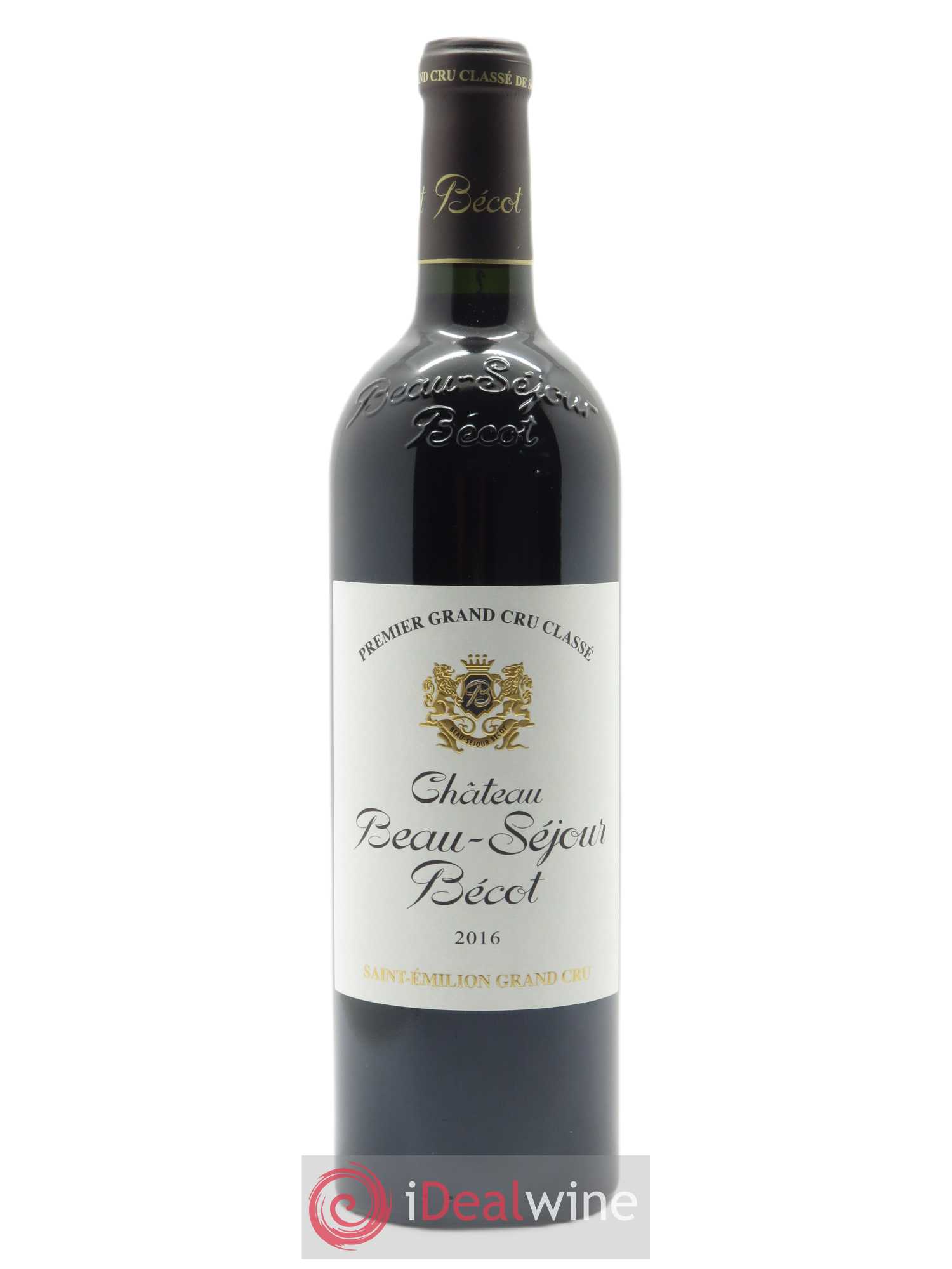 Château Beau-Séjour Bécot 1er Grand Cru Classé B (CBO à partir de 12 bts) 2016 - Lot de 1 bouteille - 0