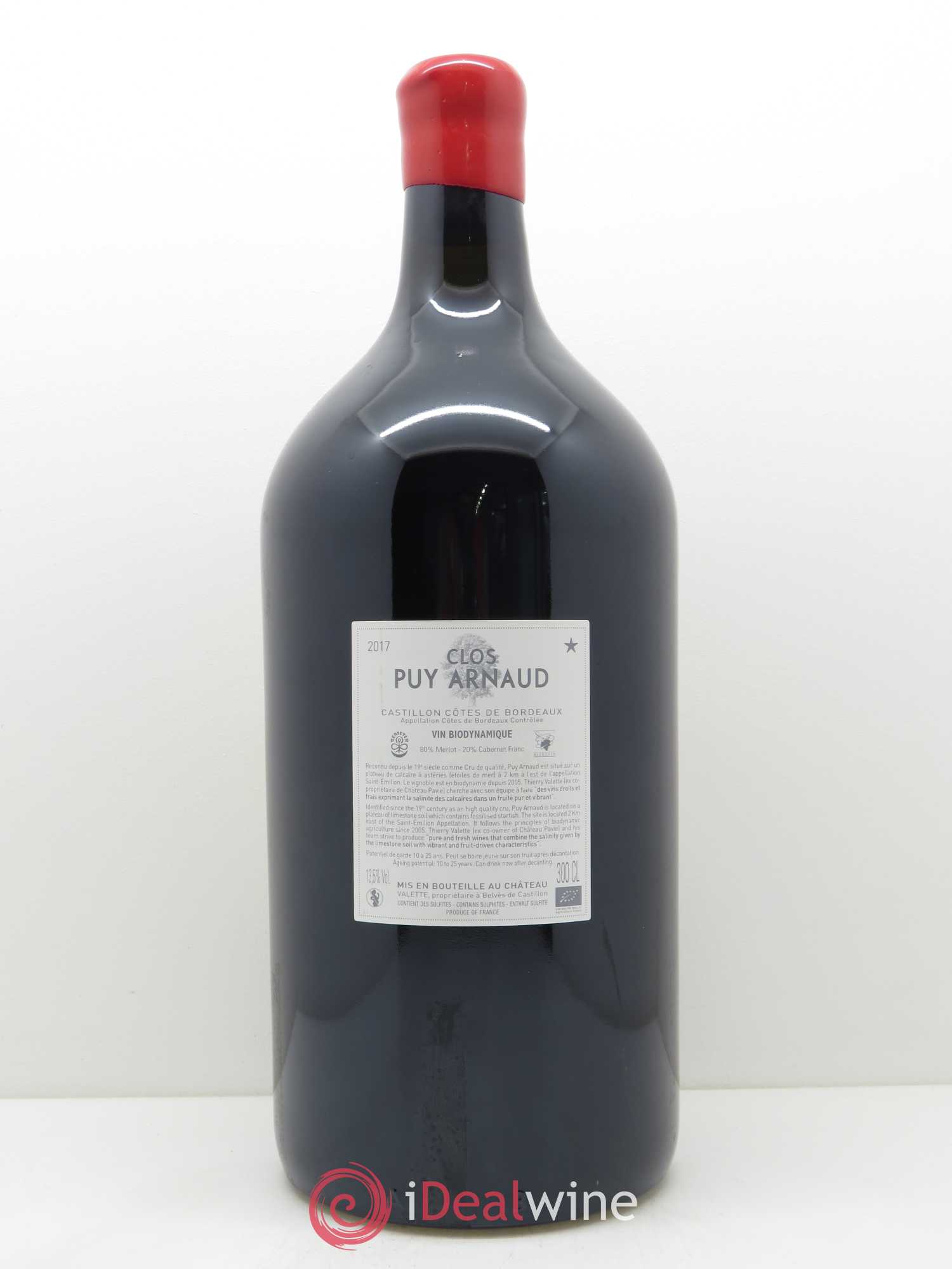 Clos Puy Arnaud 2017 - Lot de 1 double magnum - 1