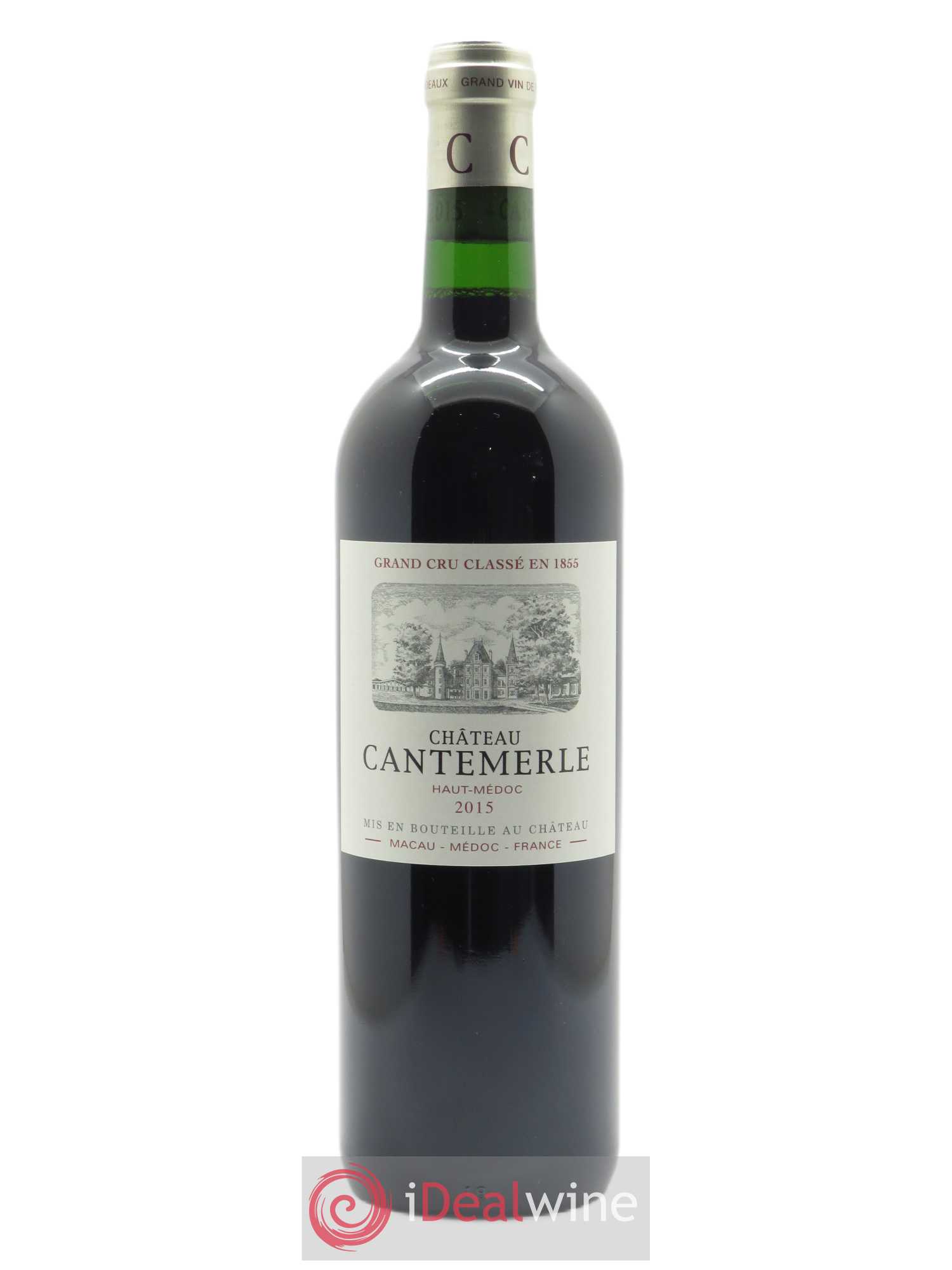 Château Cantemerle 5ème Grand Cru Classé 2015 - Lot of 1 bottle - 0