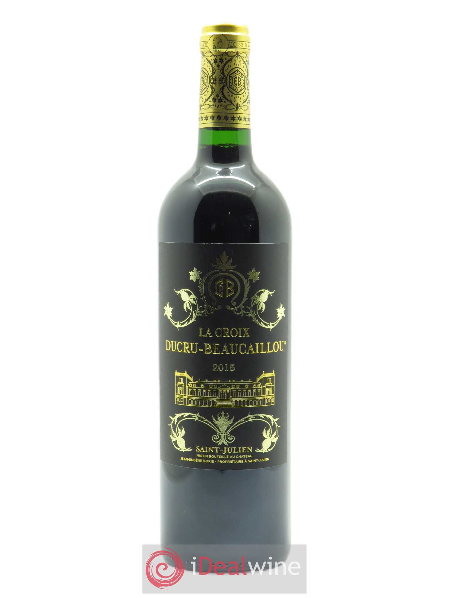 La Croix de Beaucaillou Second Vin (CBO à partir de 12 bts) 2015 - Lot de 1 bouteille - 0