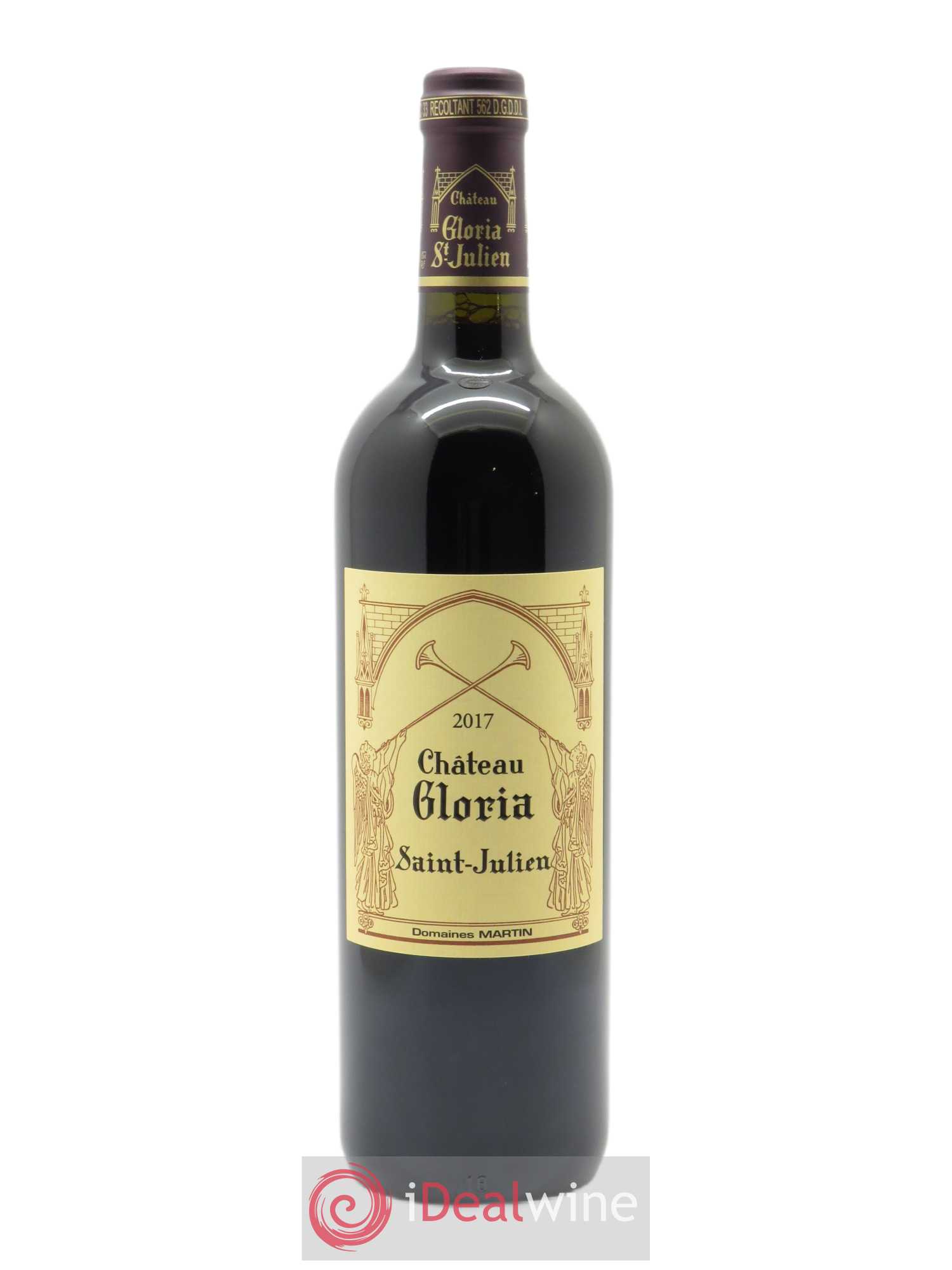Château Gloria (CBO à partir de 12 bts) 2017 - Lot de 1 bouteille - 0