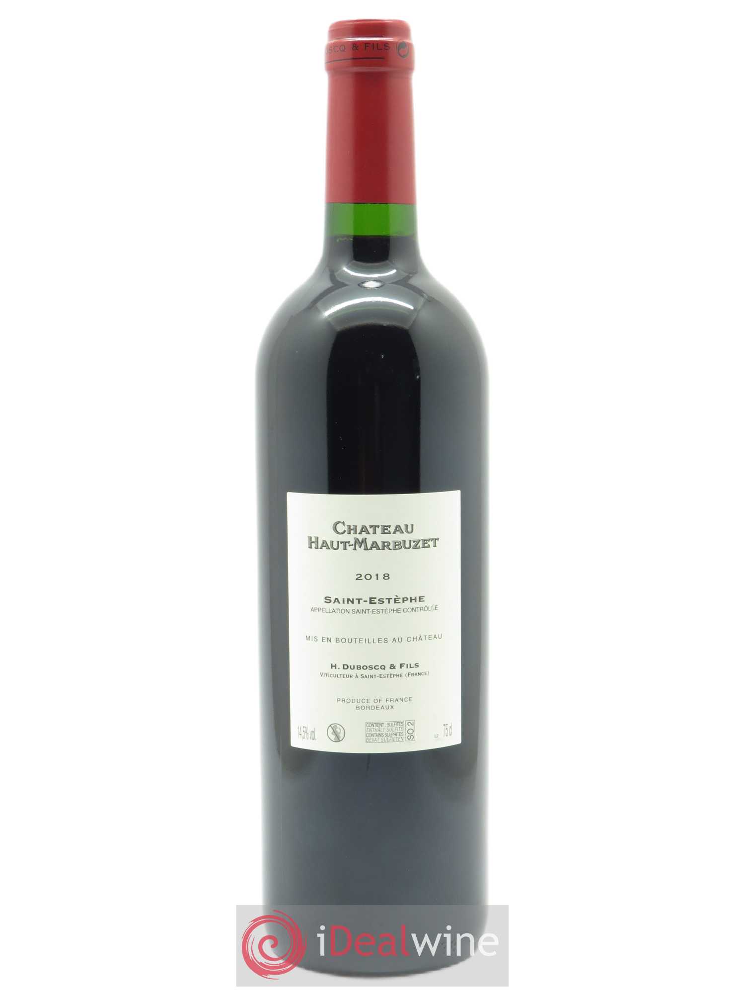 Château Haut Marbuzet (Cassetta in legno a partire da 12 bt) 2018 - Lotto di 1 bottiglia - 1