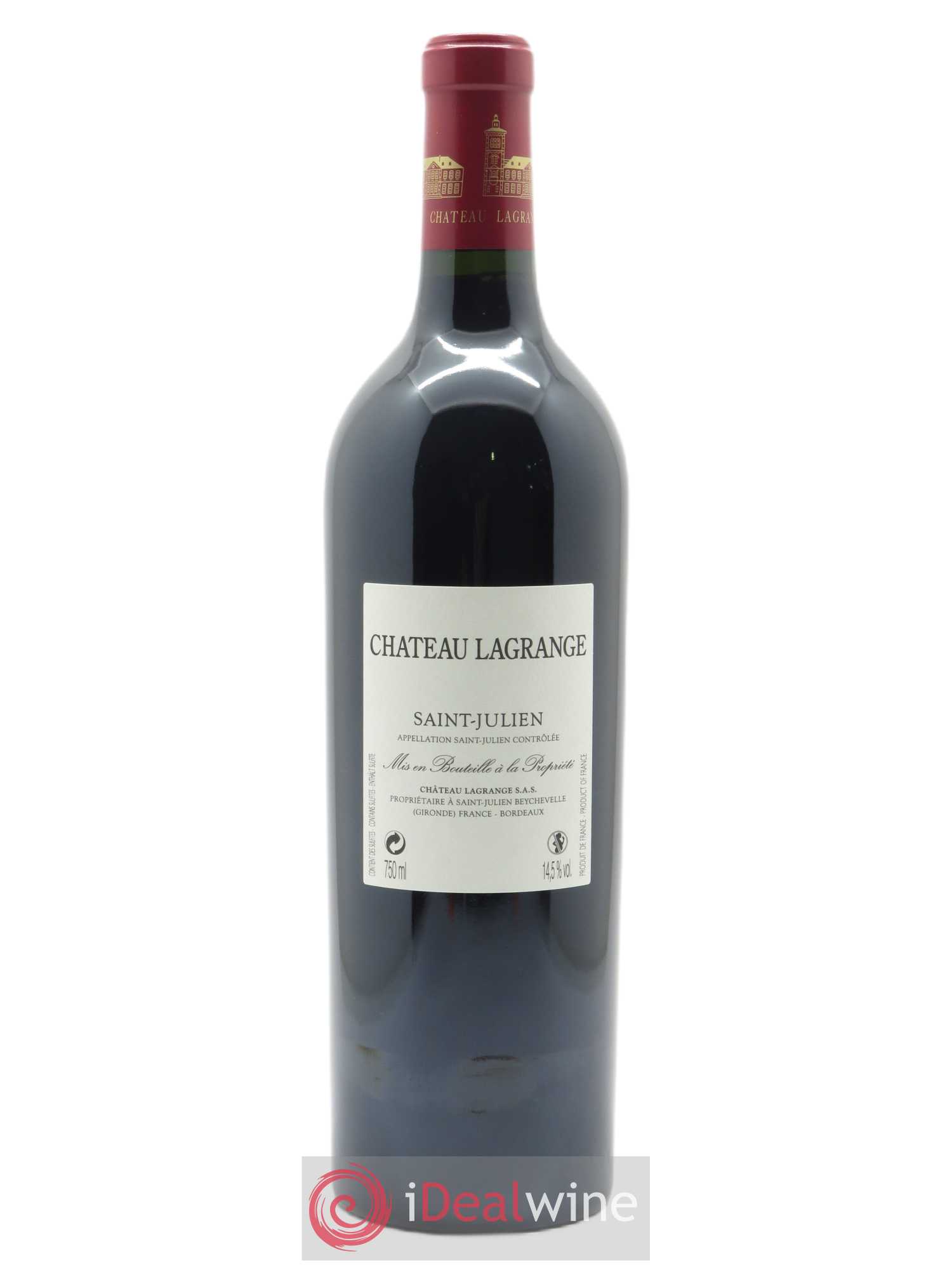 Château Lagrange 3ème Grand Cru Classé (CBO à partir de 12 bts) 2018 - Lot de 1 bouteille - 1