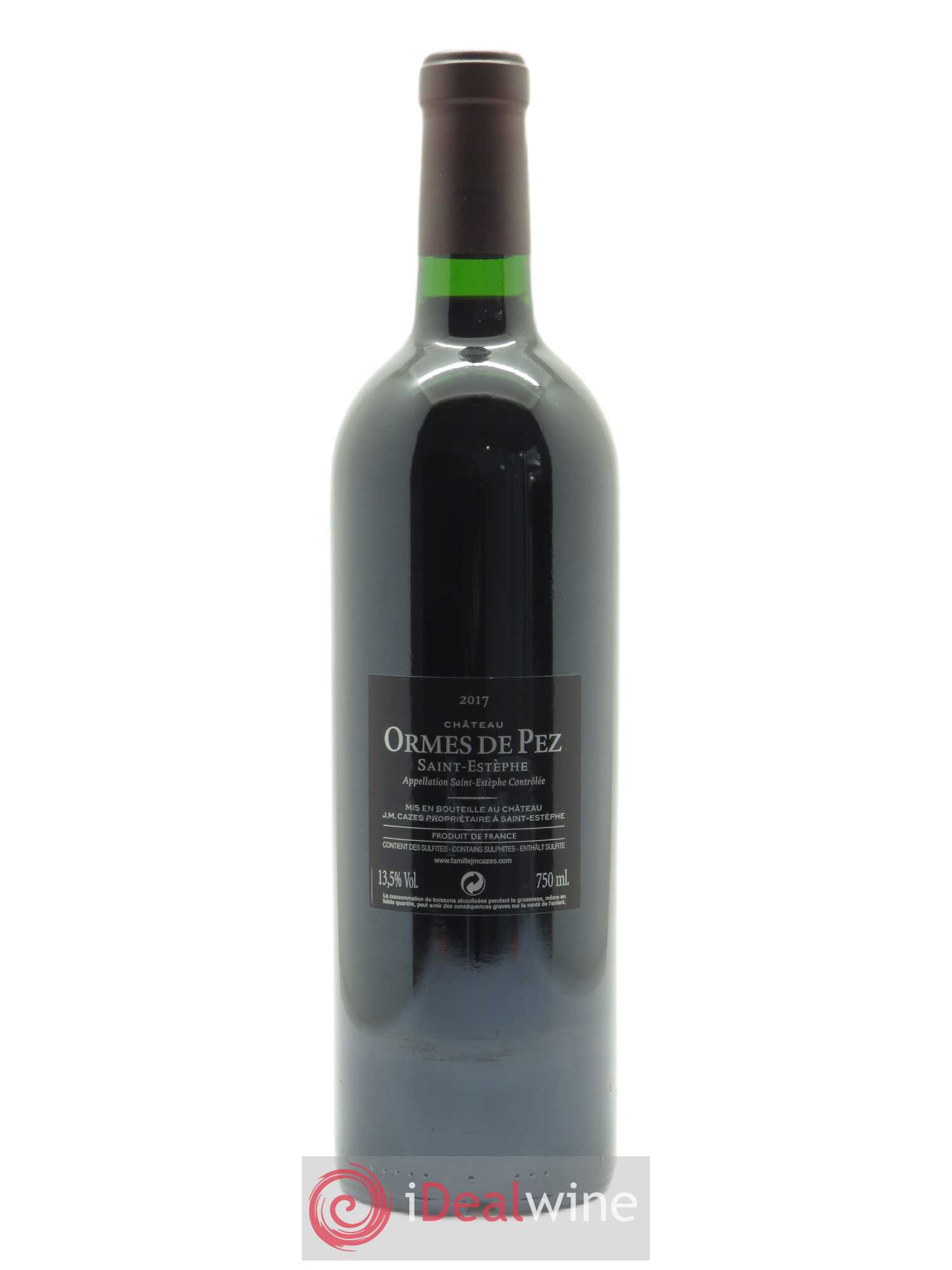 Château les Ormes de Pez 2017 - Lot de 1 bouteille - 1