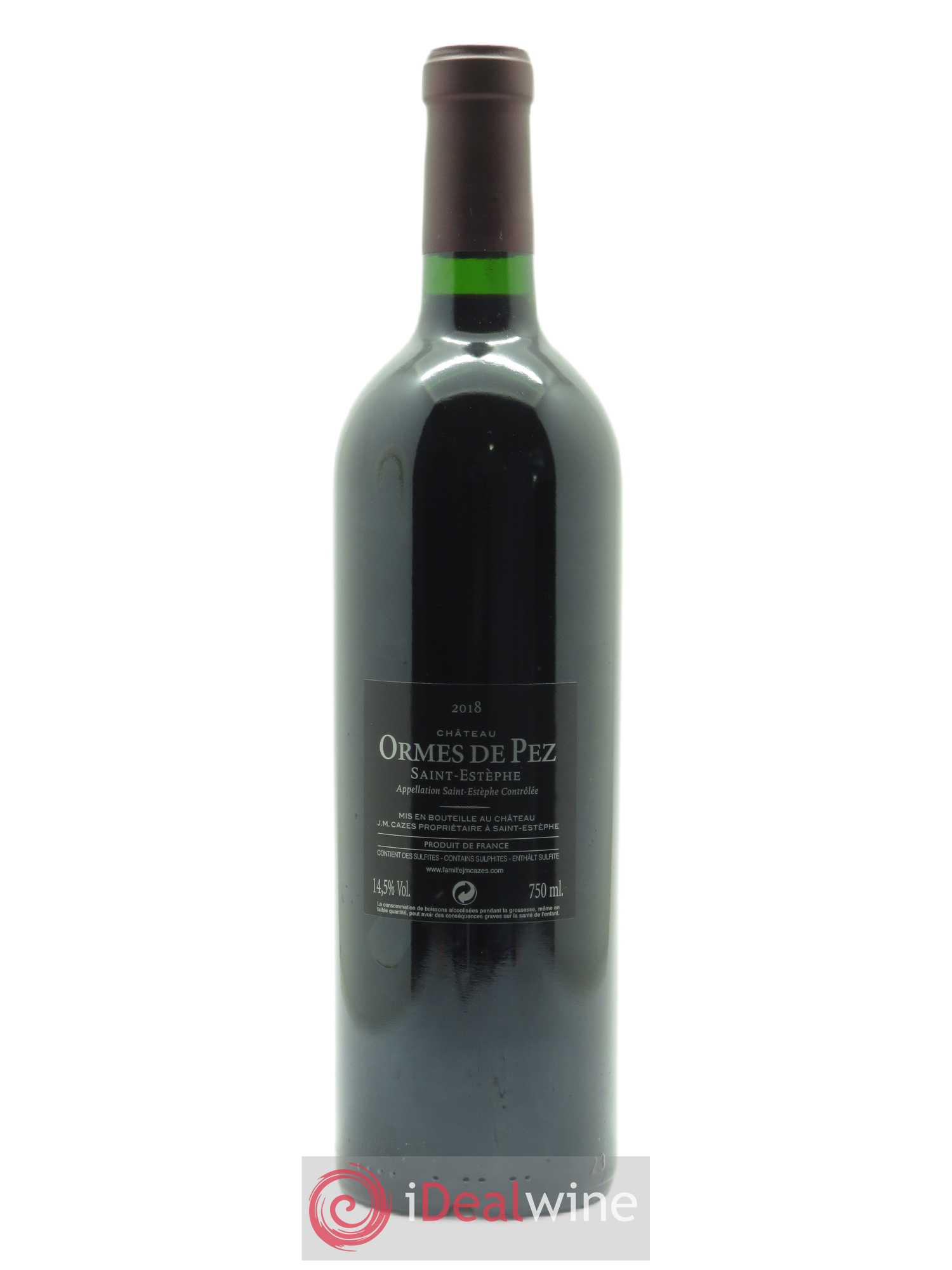 Château les Ormes de Pez 2018 - Lot de 1 bouteille - 1