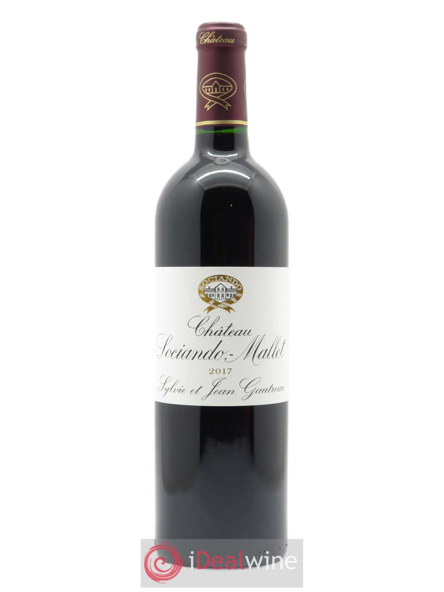 Château Sociando Mallet (CBO à partir de 12 bts) 2017 - Lot de 1 bouteille - 0
