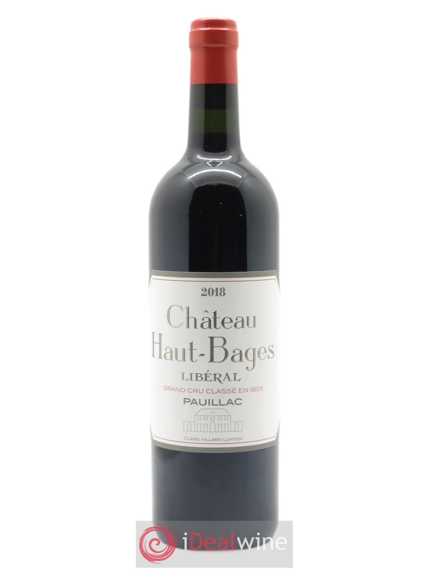 Château Haut Bages Libéral 5ème Grand Cru Classé 2018 - Lot of 1 bottle - 0