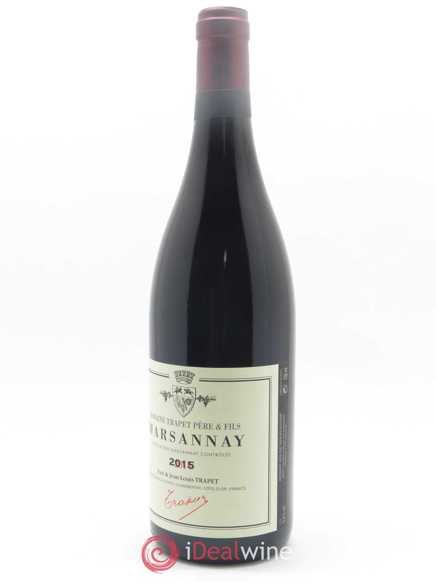 Marsannay Domaine Trapet 2015 - Lot de 1 bouteille - 1