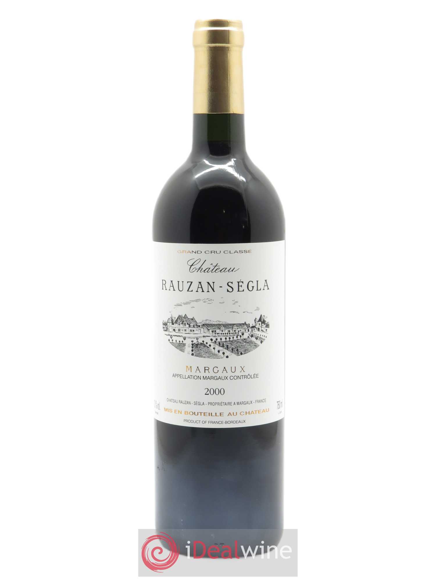 Château Rauzan Ségla Grand Cru Classé (CBO à partir de 6 bts) 2000 - Lot de 1 bouteille - 0