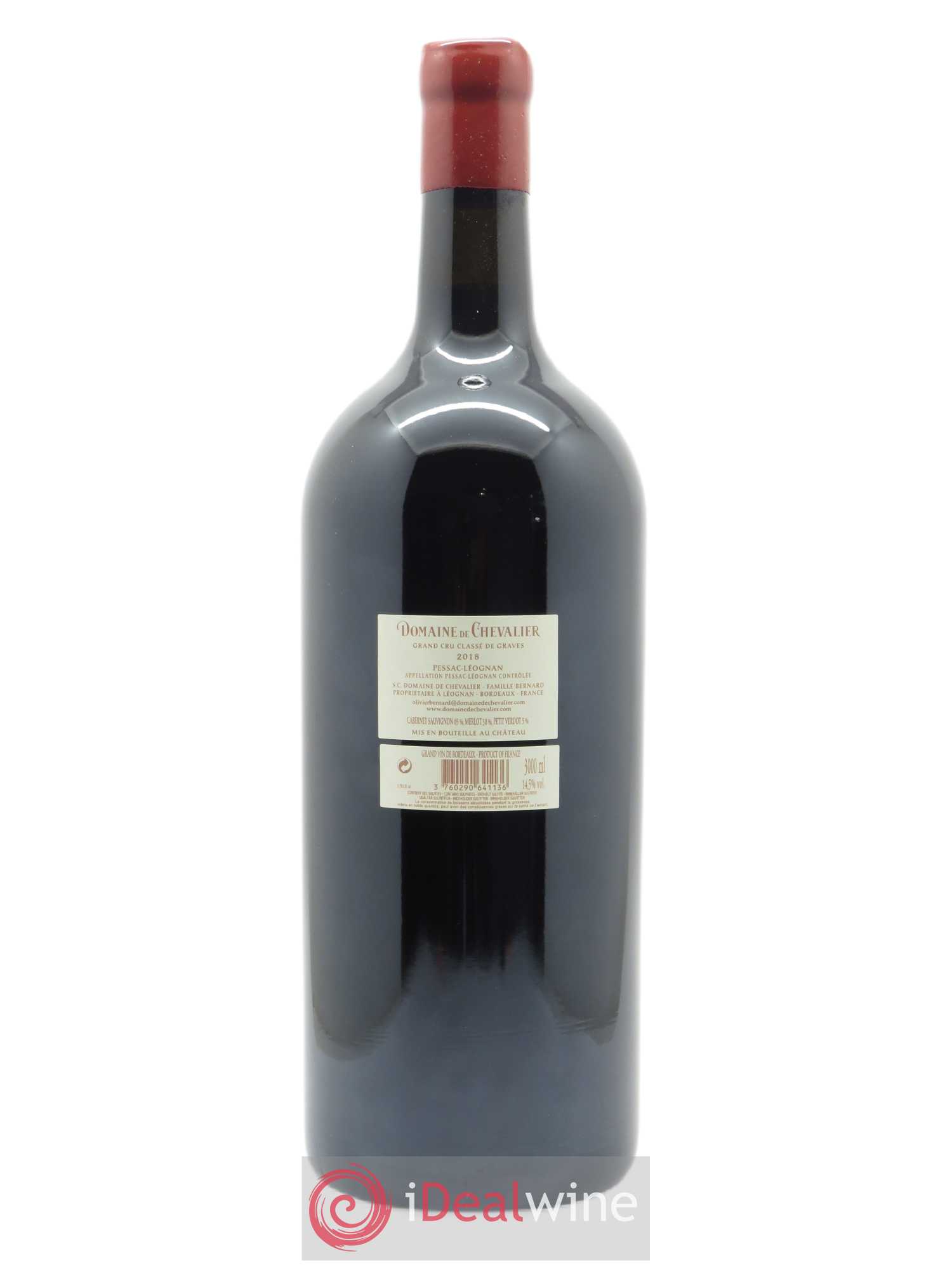 Domaine de Chevalier Cru Classé de Graves 2018 - Lot de 1 double magnum - 1